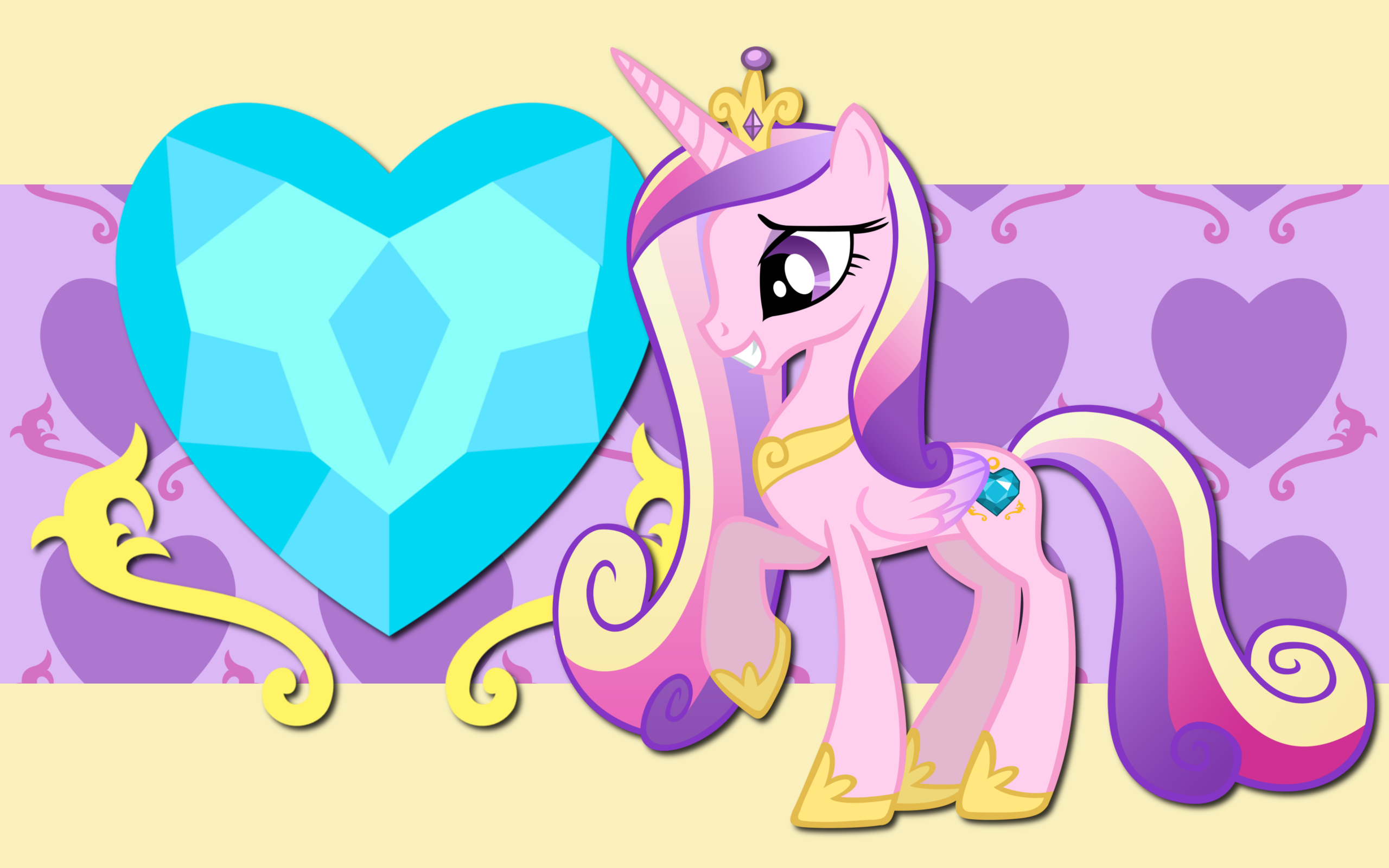 Princess Cadance WP by AliceHumanSacrifice DraikJack and ZuTheSkunk. My Little Pony wallpaper. My Little Wallpaper are Magic