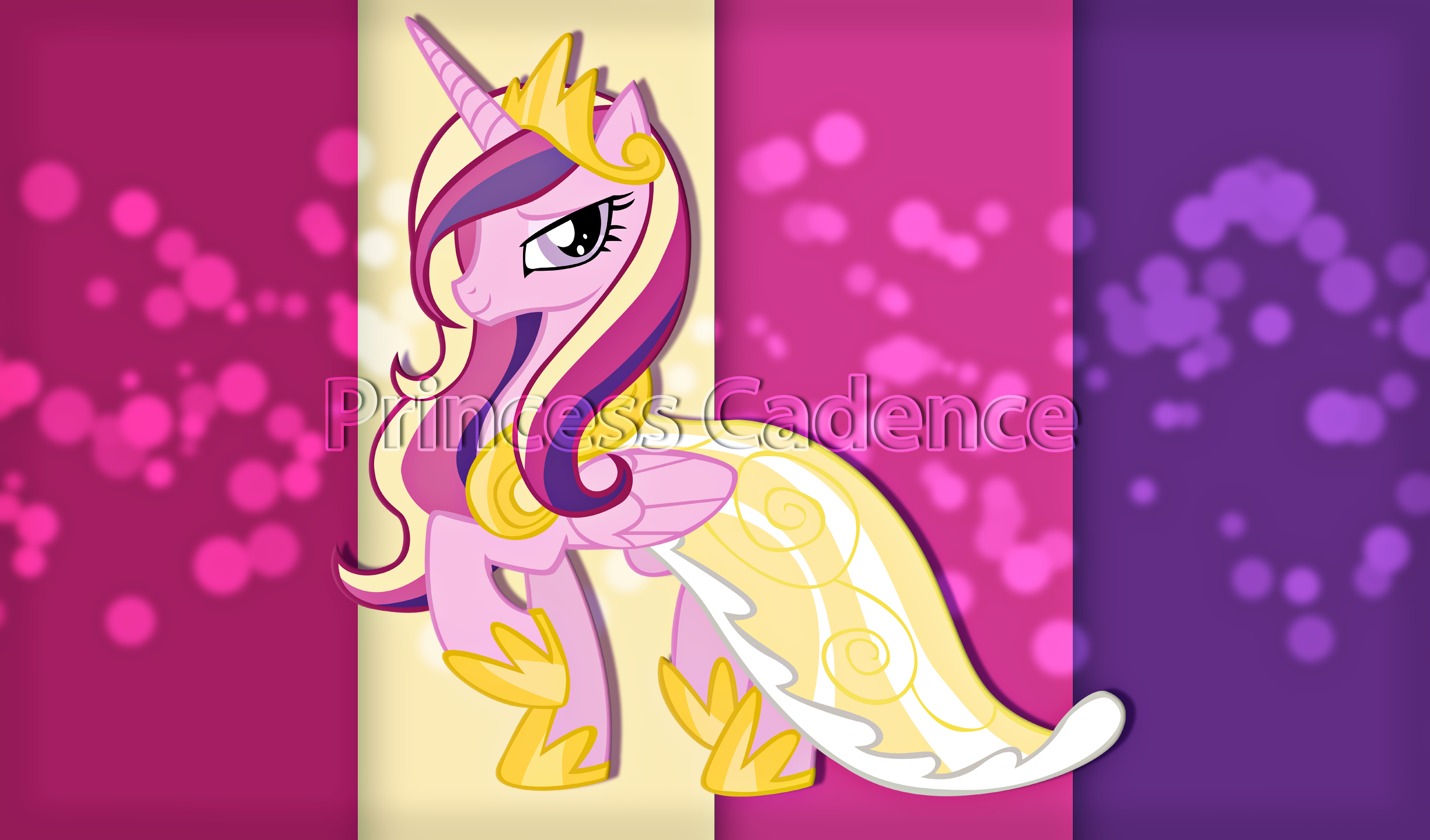 safe, artist:alanfernandoflores princess cadance, pony, female, solo, wallpaper