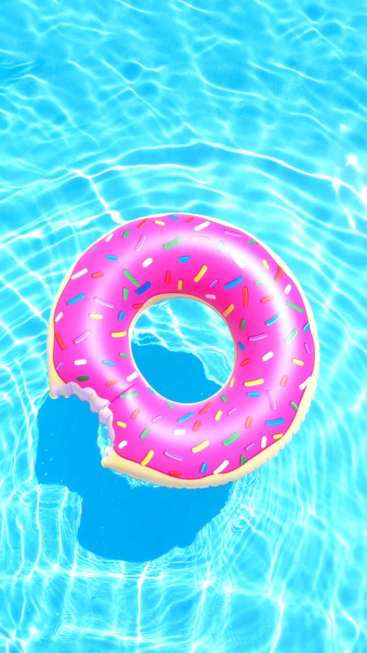 Girly Teal Wallpaper