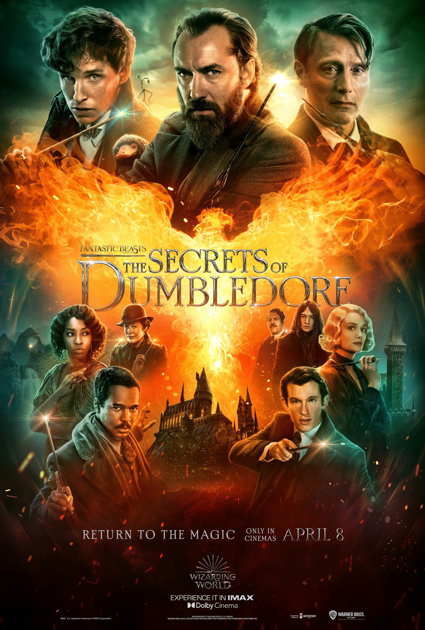 Fantastic Beasts: The Secrets of Dumbledore (2022) Poster Beasts and Where to Find Them Photo