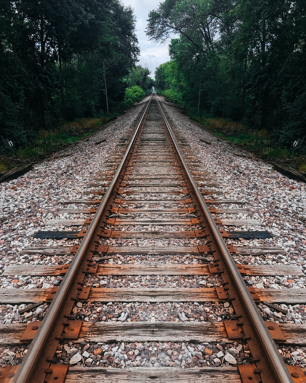 Railroad Track Picture. Download Free Image
