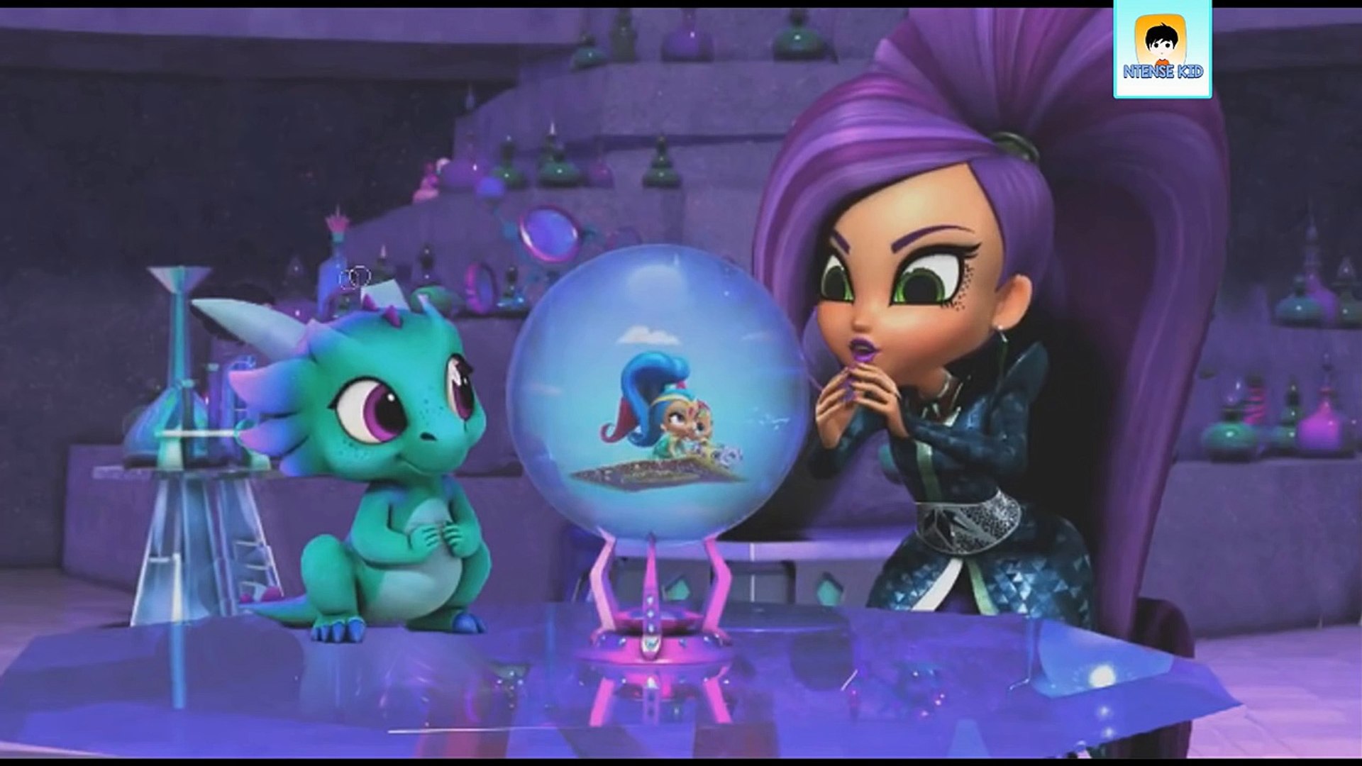 Shimmer and Shine Zeta Episode Color Disney Snow White Evil Queen