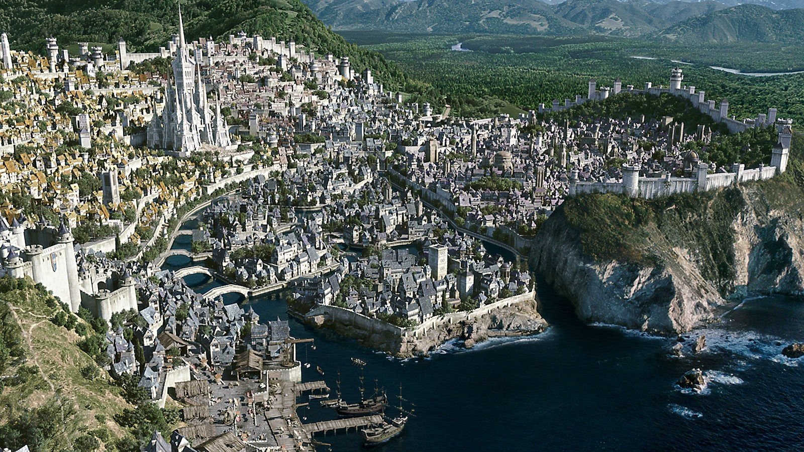 City, HD Desktop Wallpaper Hd, Castle, Warrior, World, Movie Stormwind