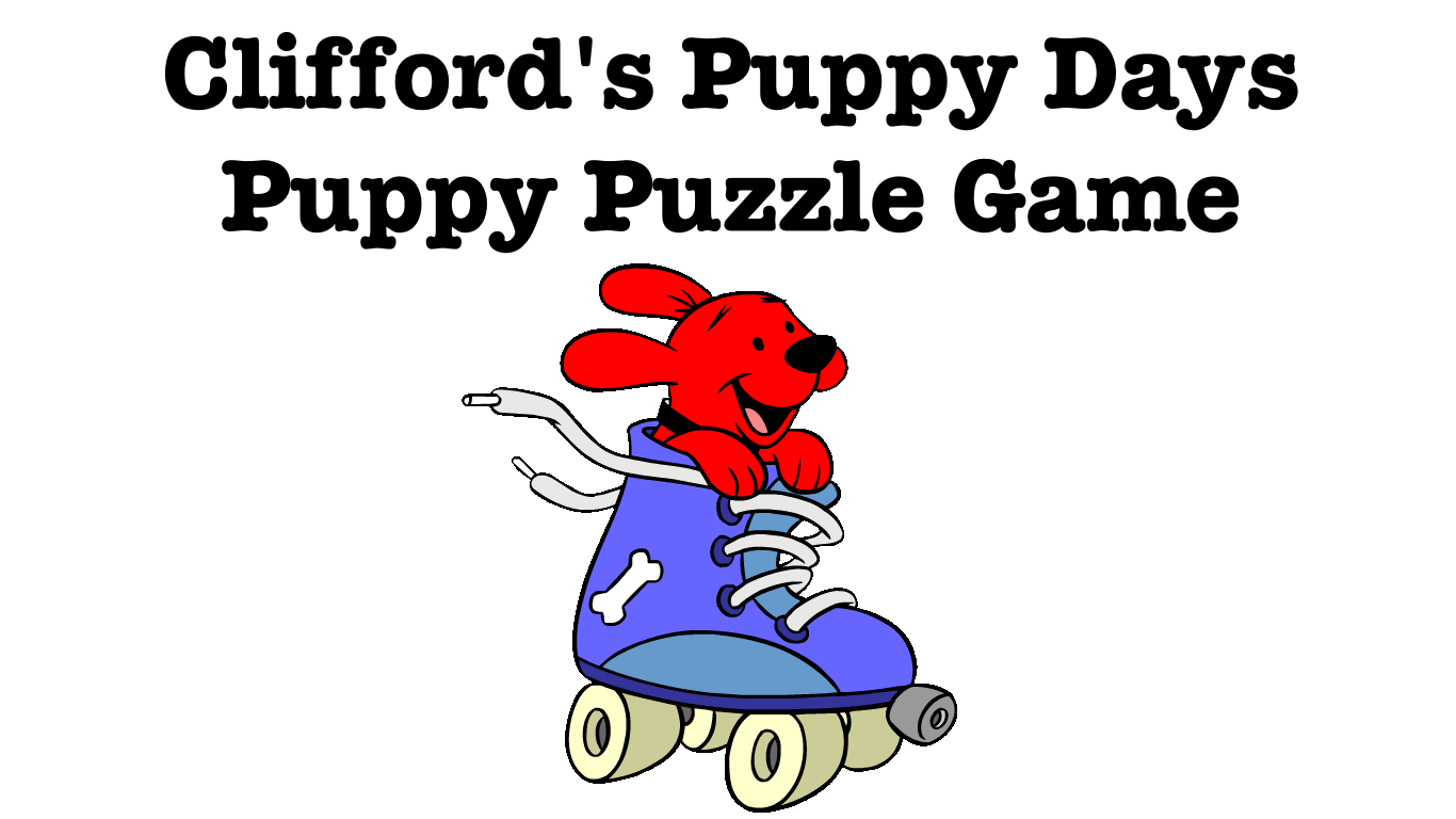 Clifford's Puppy Days Puppy Puzzle Game By IanandArt Back Up 3