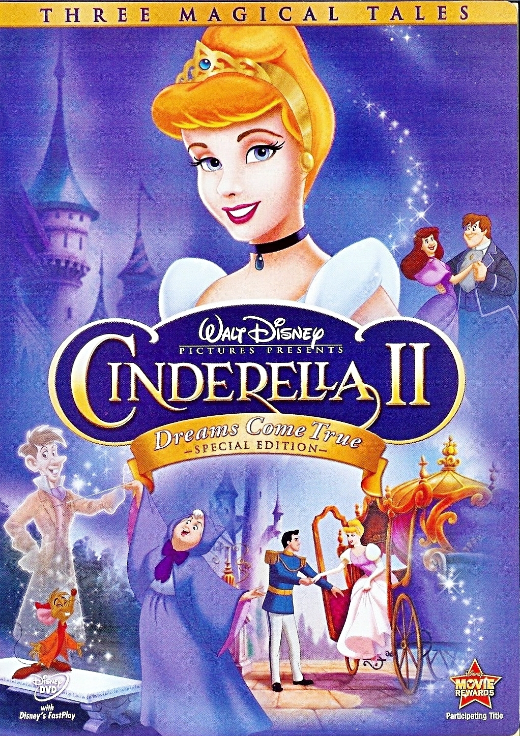 Cinderella II Edition DVD Cover Disney Characters Photo
