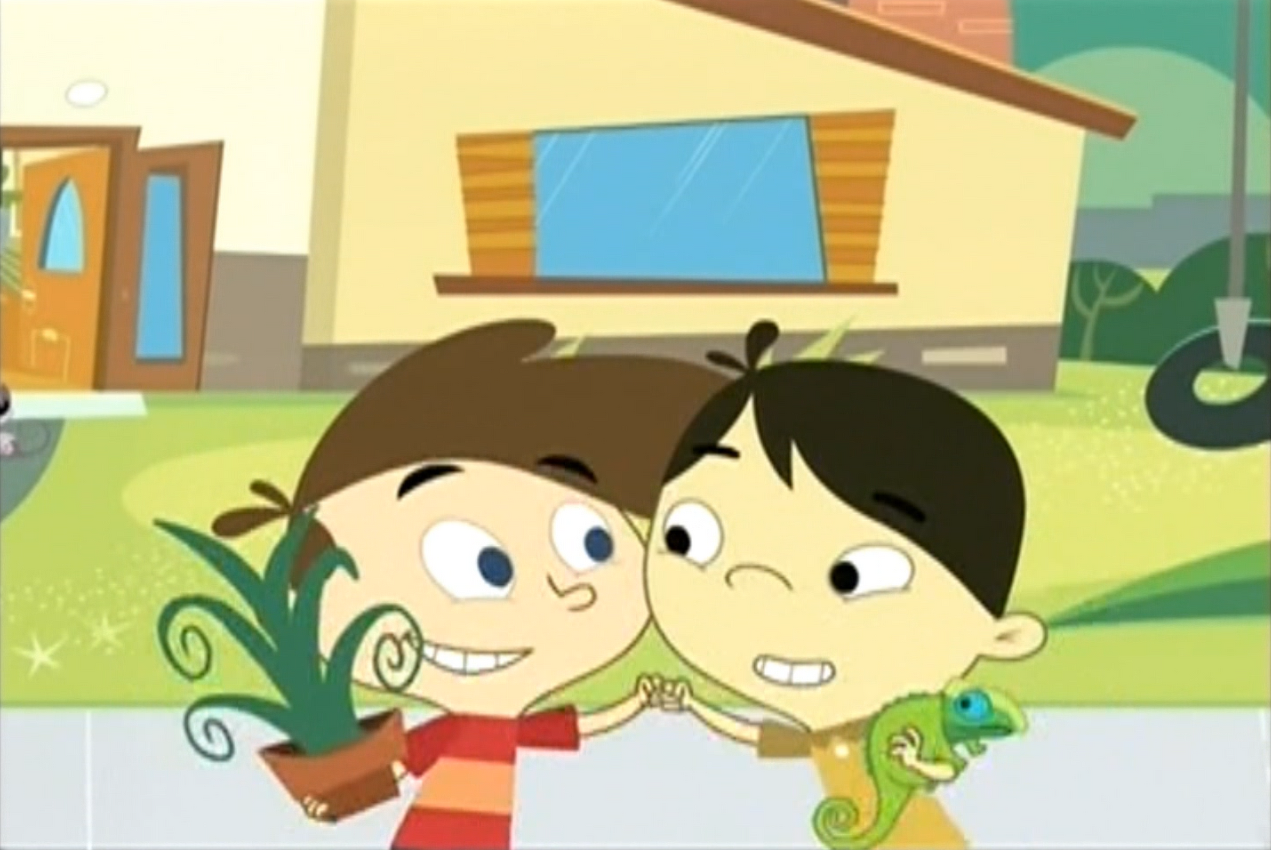 Dennis' pet. Kid vs. Kat