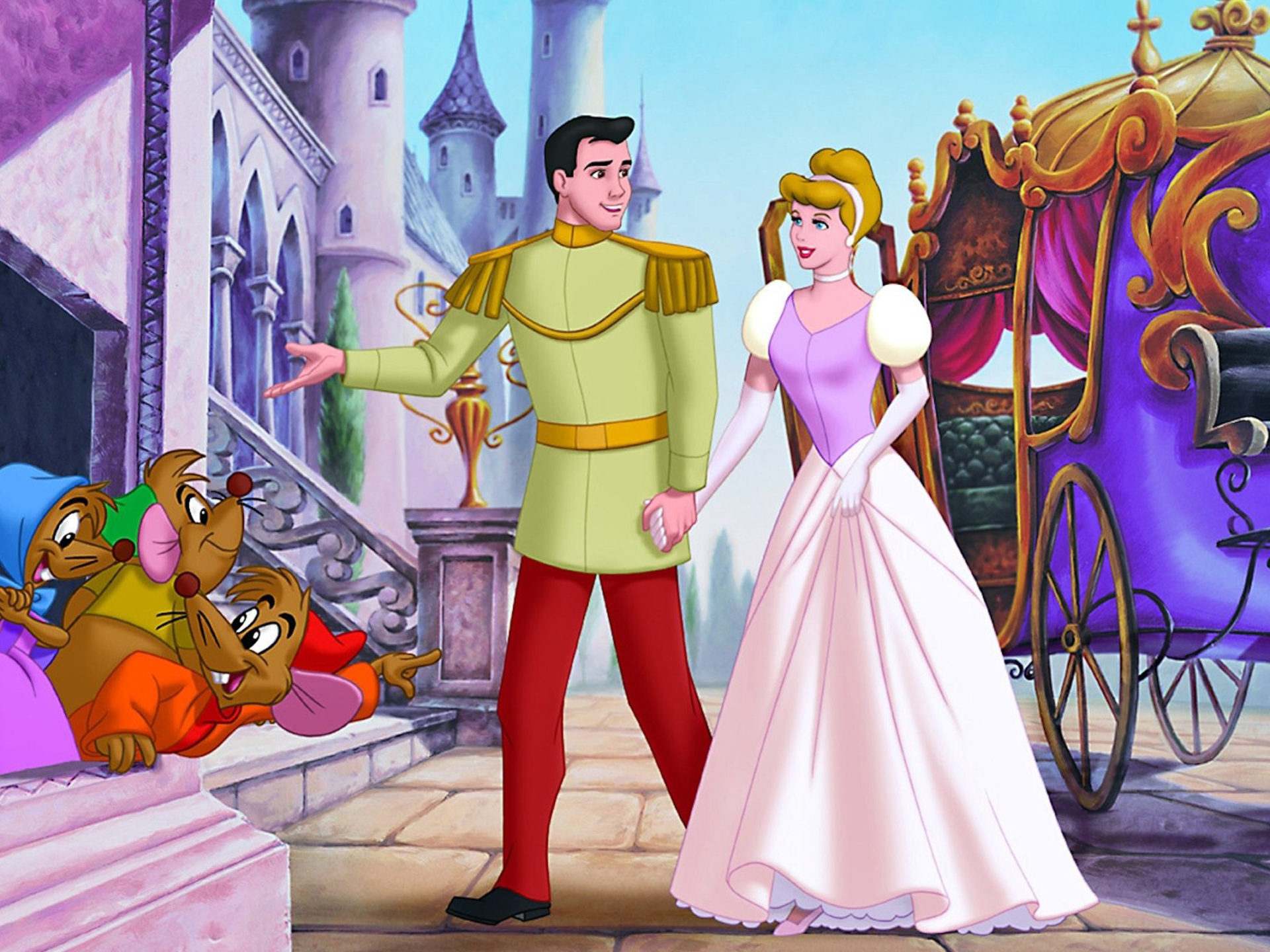 Cinderella Ii Dreams Come True Cinderella And Prince Charming Photo Disney Cartoons 2560x1600, Wallpaper13.com