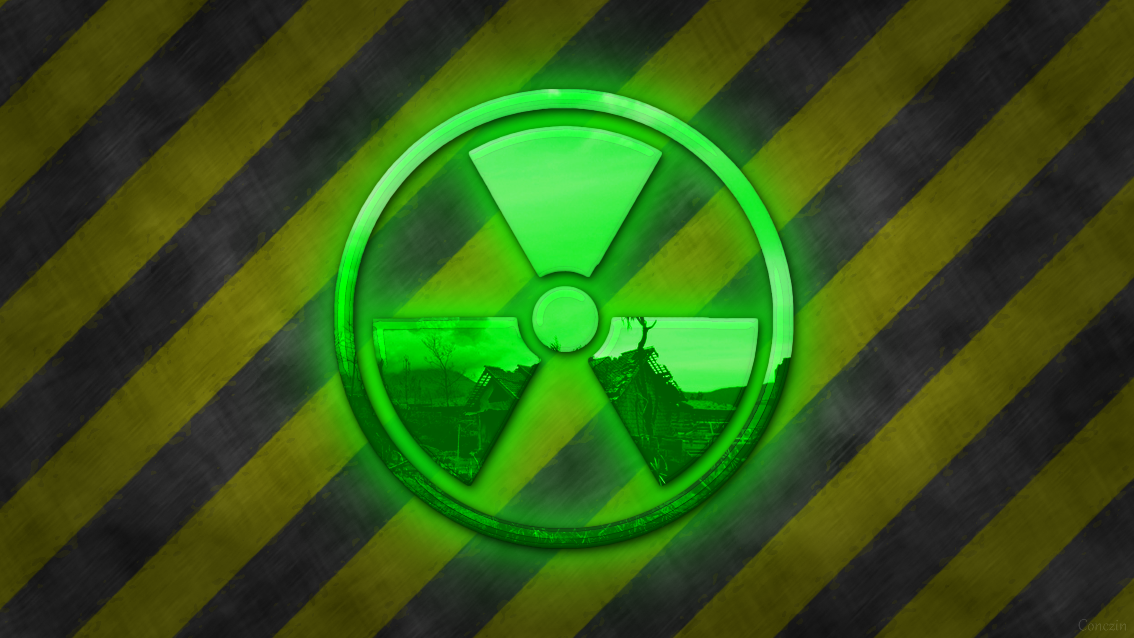 Radioactive Metal by Luke100000 4k Ultra HD Wallpaper