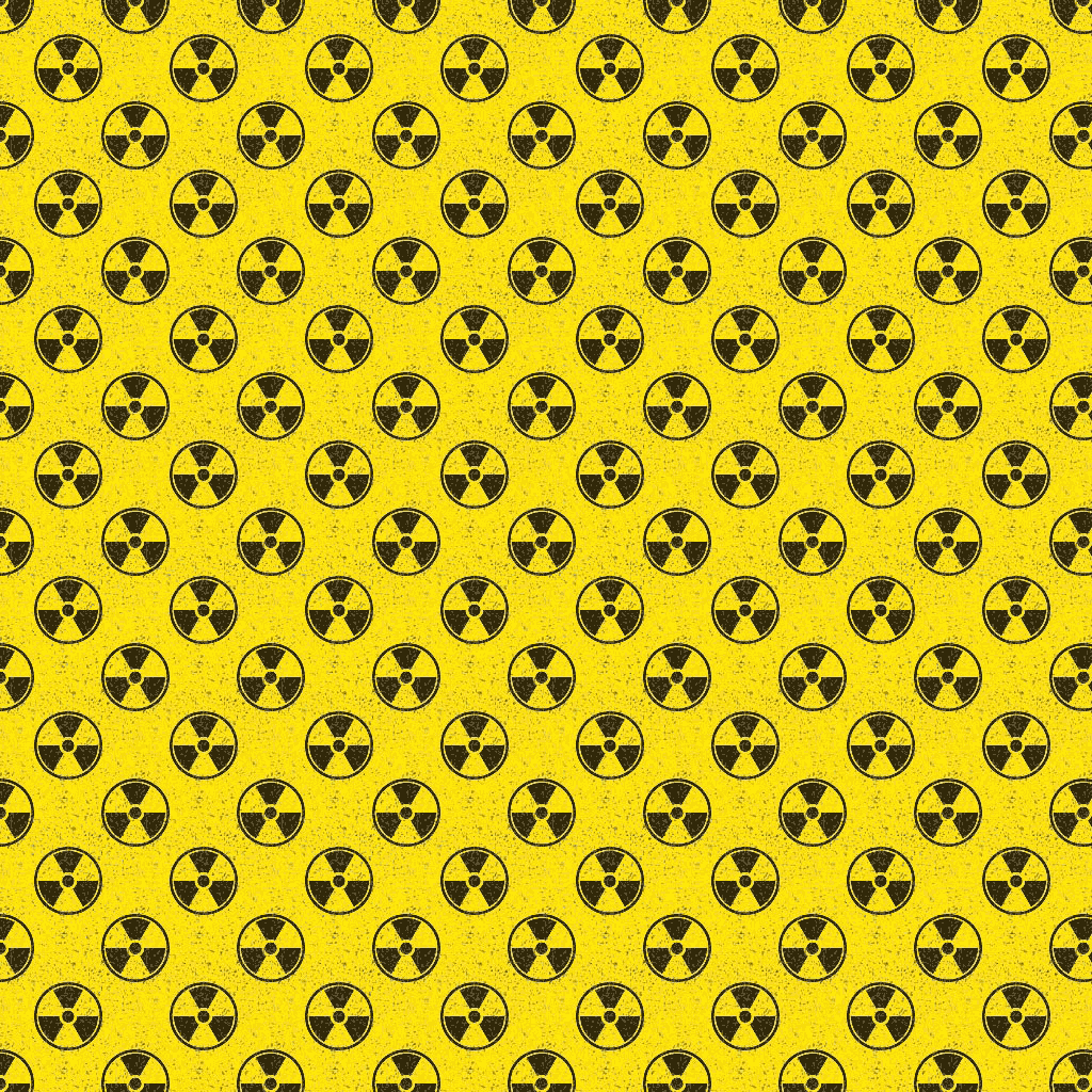 Nuclear Radiation Logo Pattern Wallpaper Logo Pattern