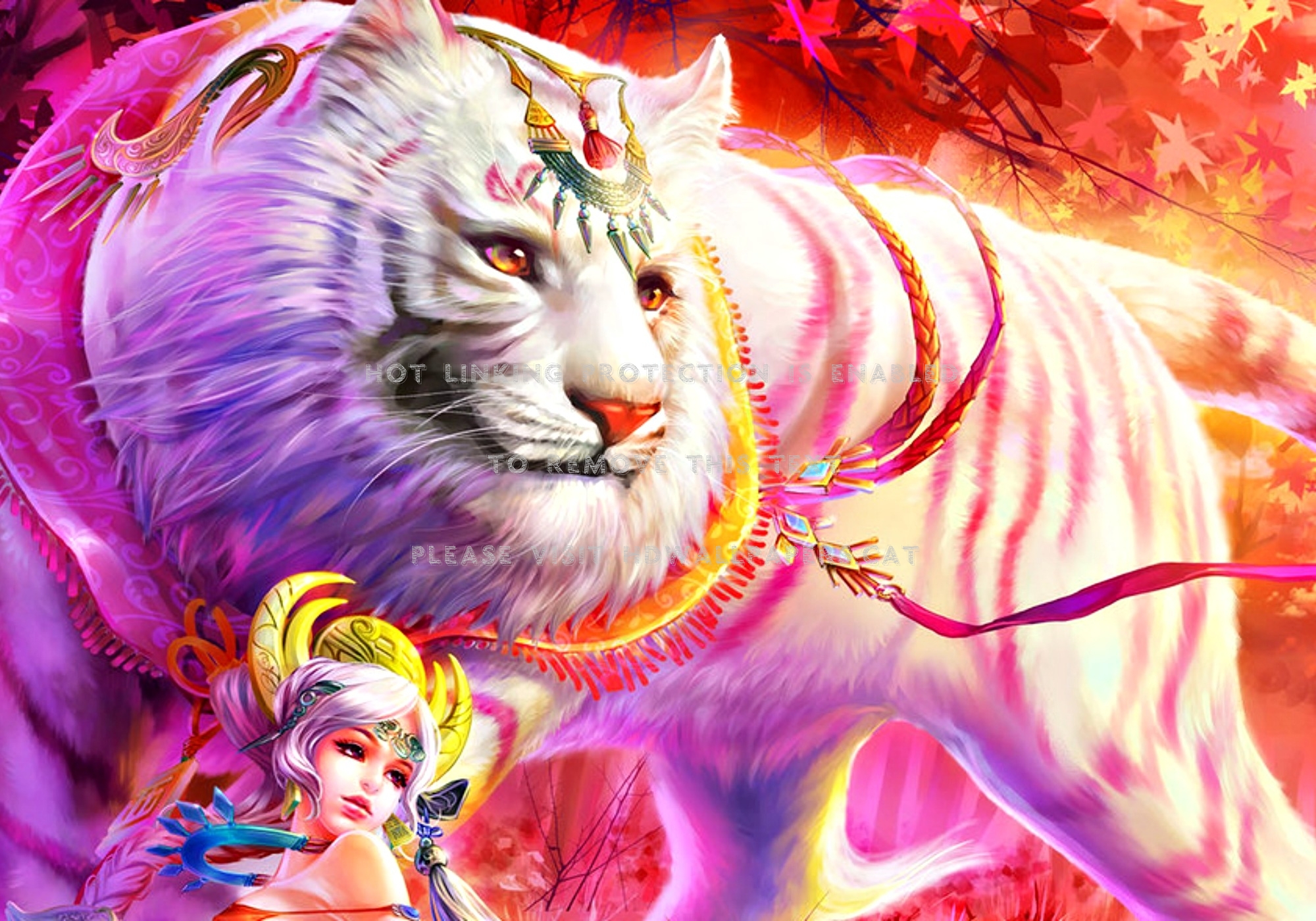 Pink Tiger Wallpapers - Wallpaper Cave