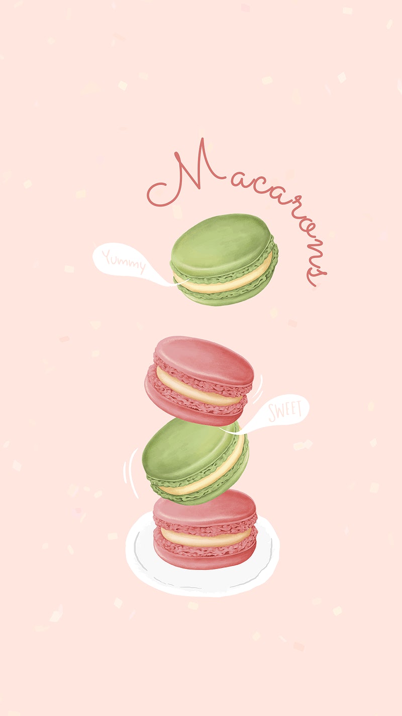 Macaron Image Wallpaper