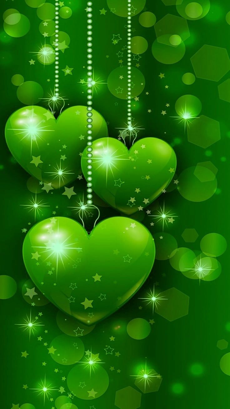 Green Love Wallpapers - Wallpaper Cave