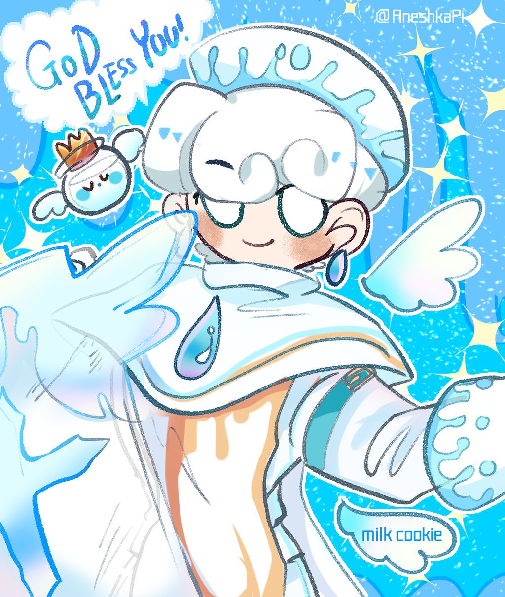 Milk Angel Cookie Anime Image Board