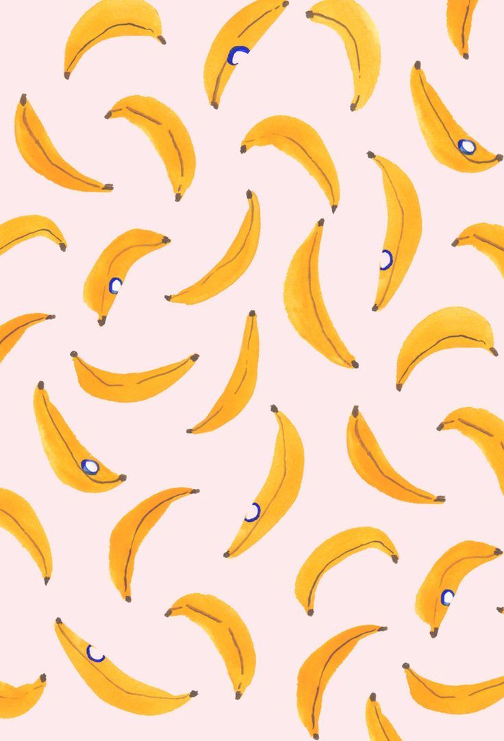 Banana Wallpaper!. Banana wallpaper, Aethstetic patterns, Sunflower wallpaper