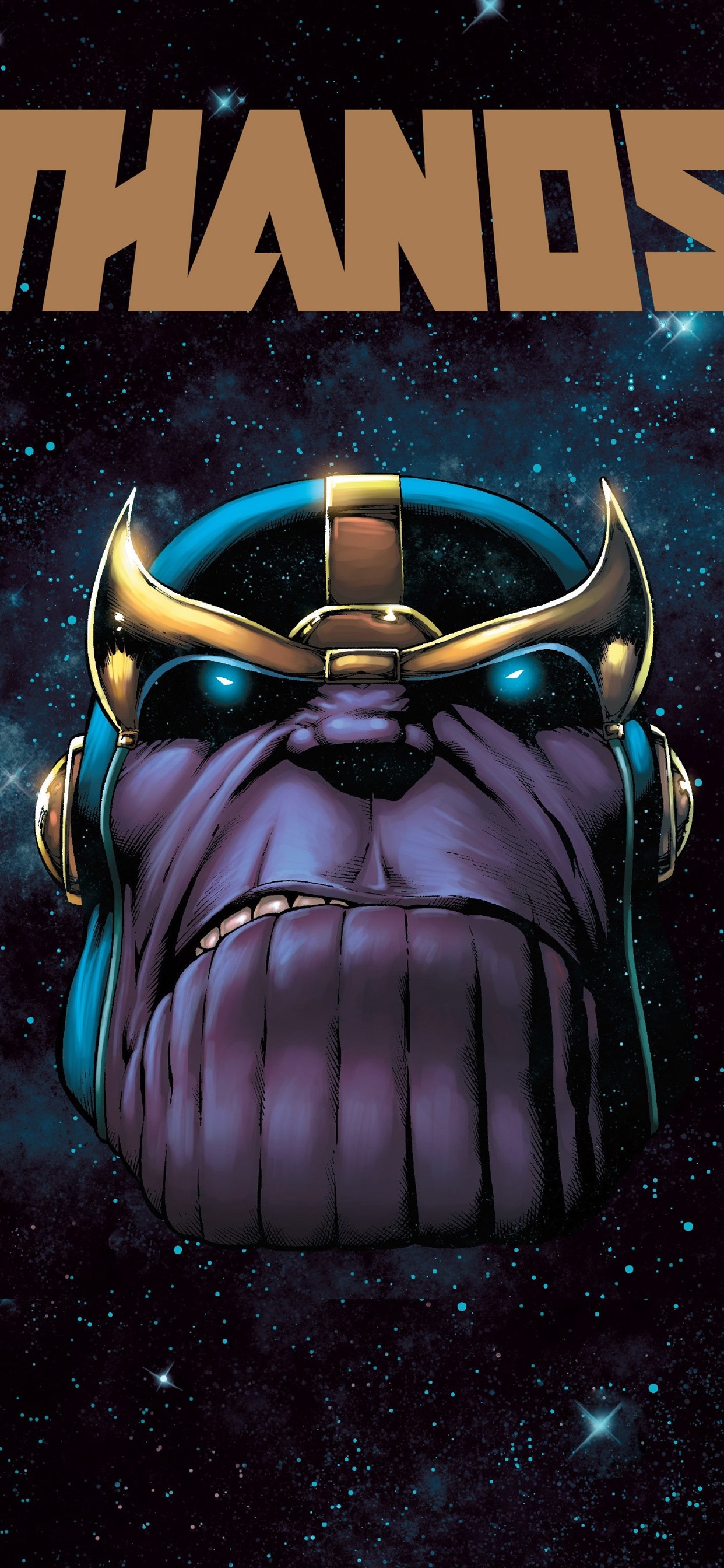 iPhone Wallpaper Thanos, Space, Stars, Marvel Comics Thanos Wallpaper HD