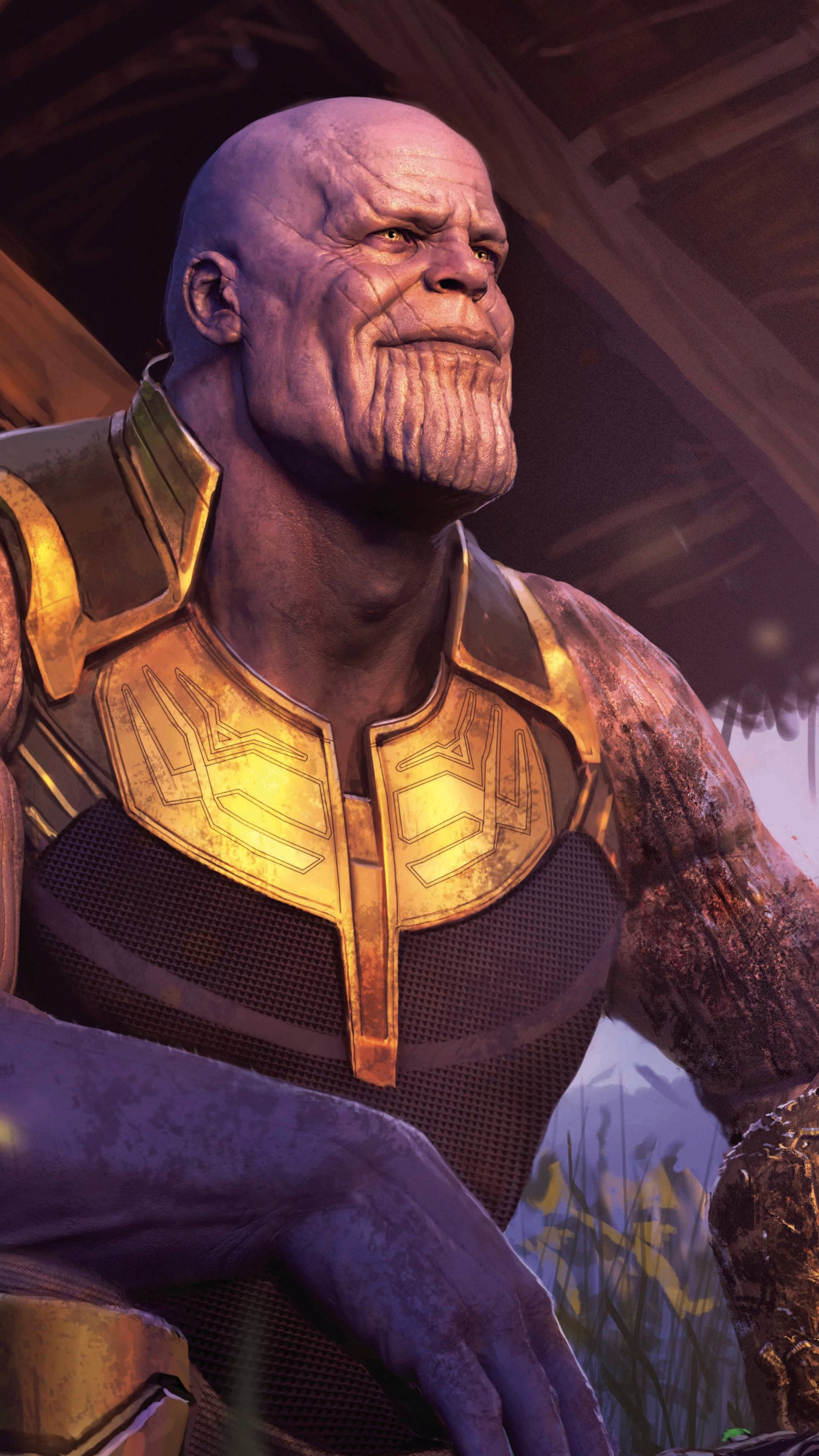 Thanos Wallpaper 4K, Avengers: Infinity War, 8K, Graphics CGI