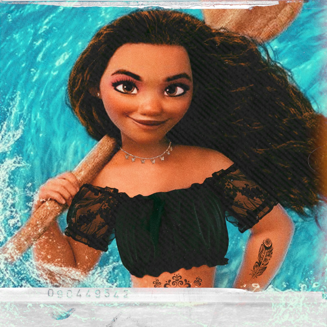 The Most Edited #Moana