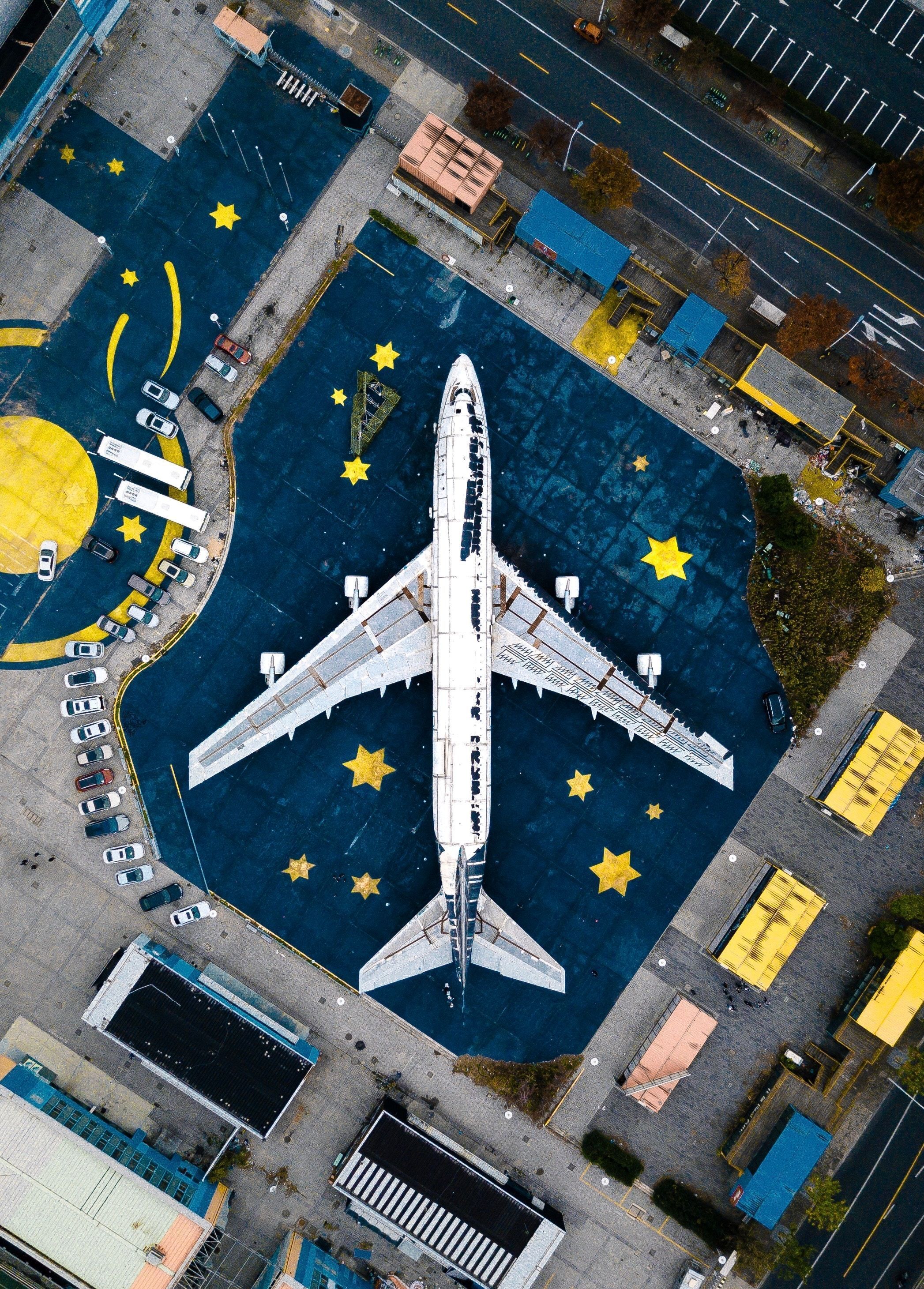 Aerial Airport Wallpaper