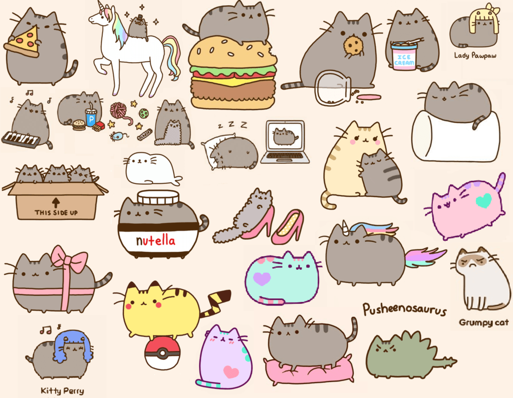 Pusheen Wallpaper, HD Pusheen Background on WallpaperBat