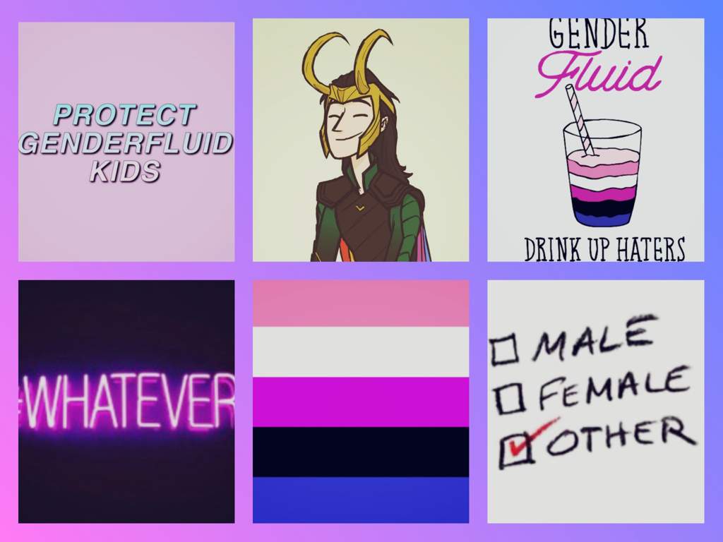 Genderfluid Loki.. Moodboard
