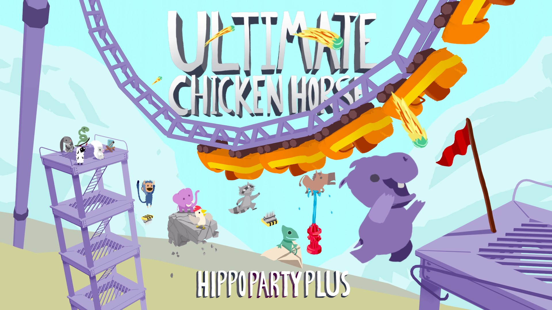 New Characters and Level Are Coming to Ultimate Chicken Horse