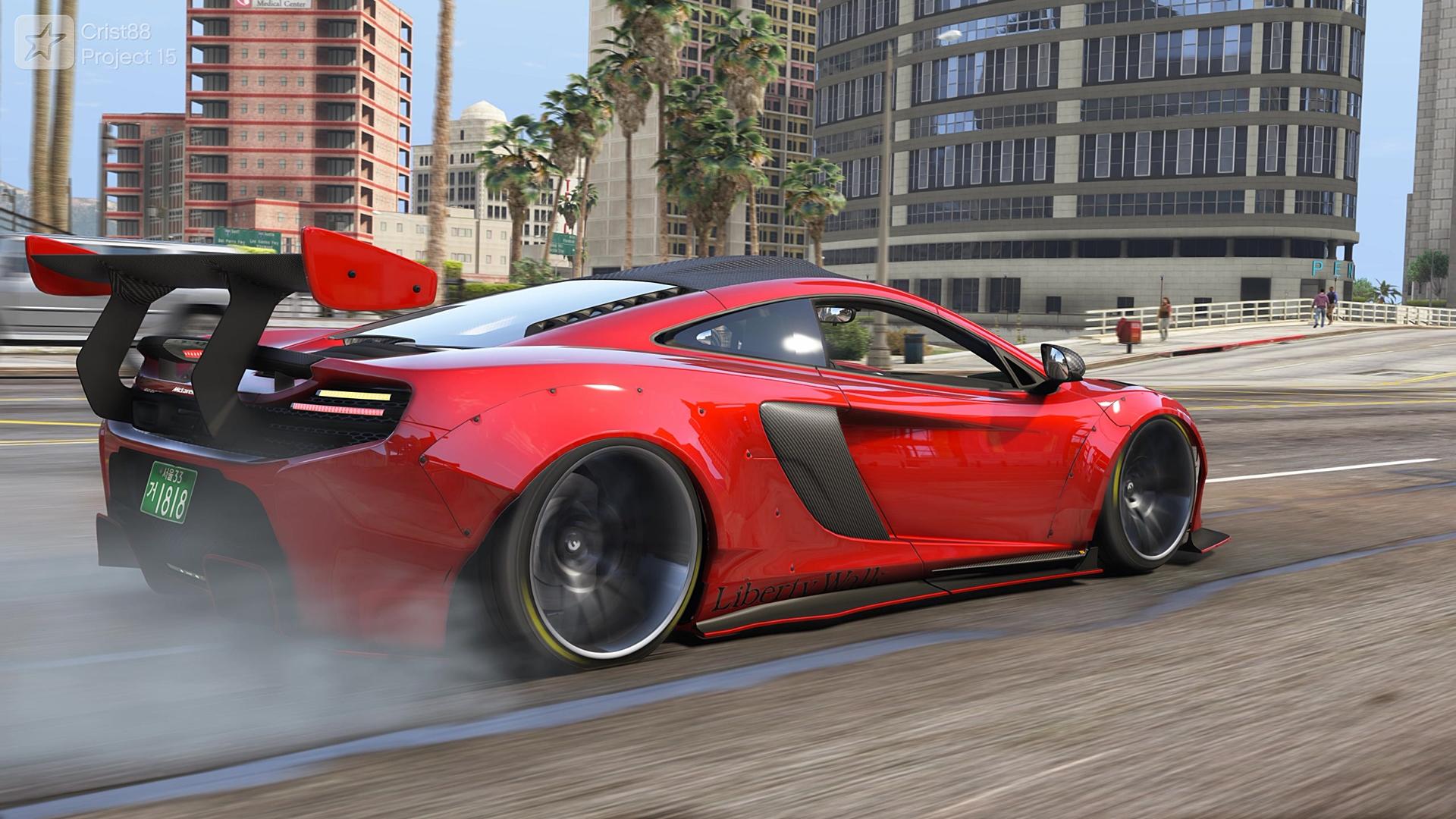 McLaren 650S Coupe Liberty Walk [Add On. Tuning. Automatic Spoiler]
