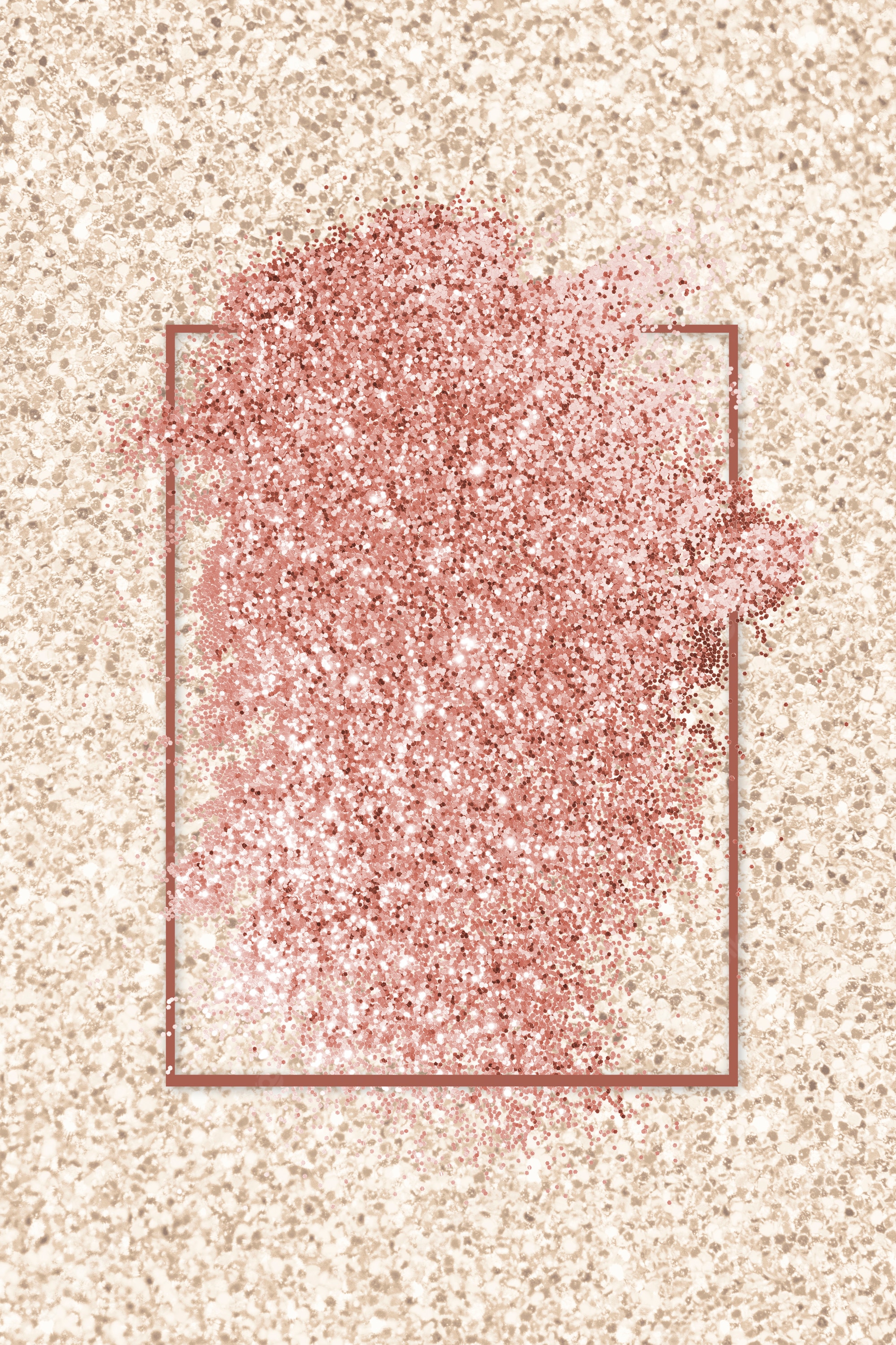Rose Gold Glitter Background Image. Free Vectors, & PSD