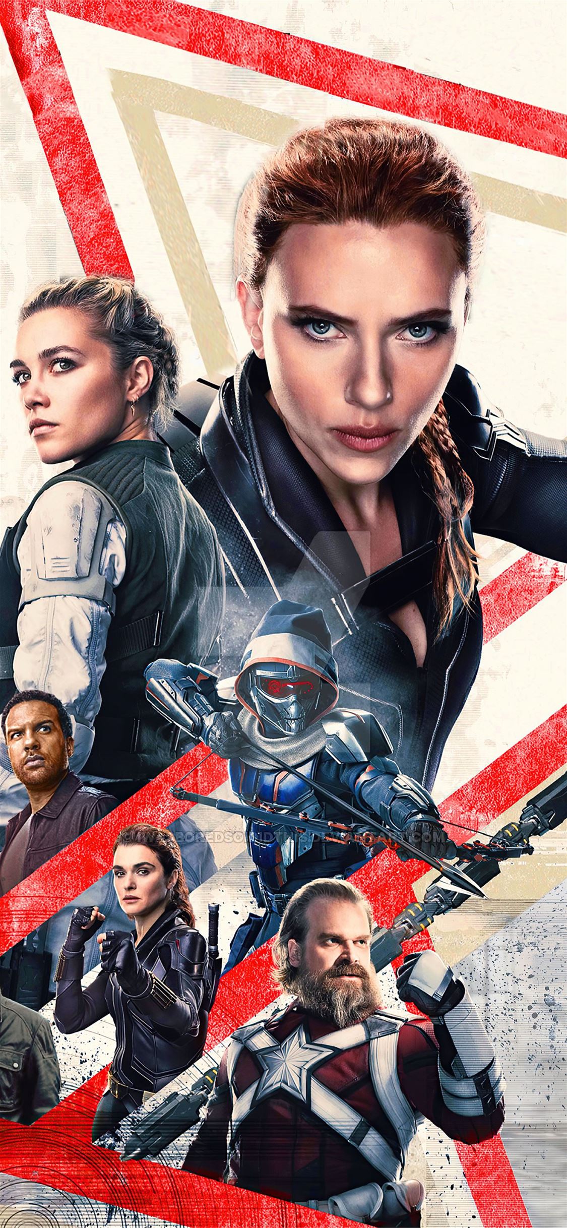 black widow 2020 total film iPhone X Wallpaper Free Download