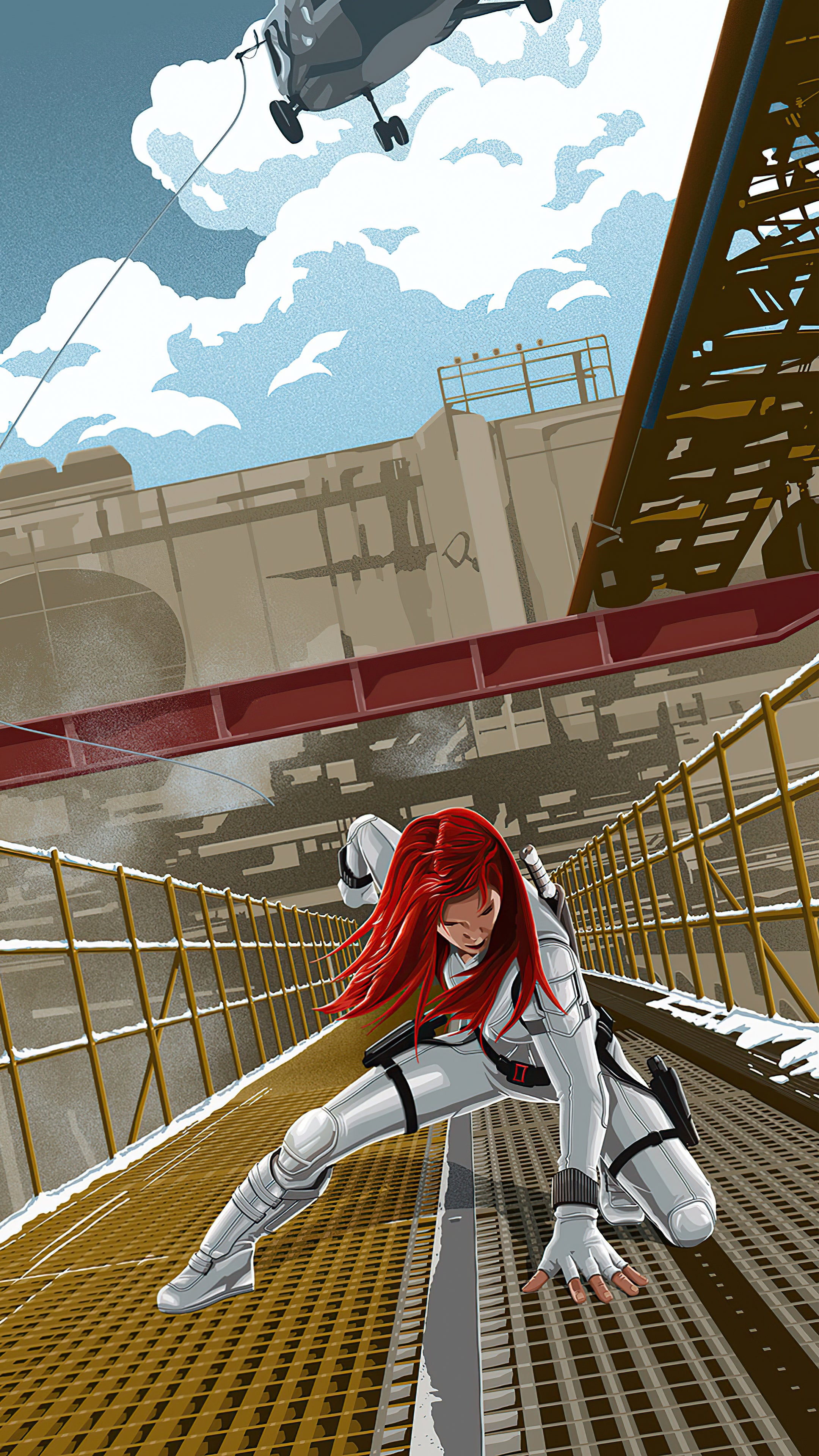Wallpaper Black Widow Poster, Natasha Romanoff, Yelena Belova, Poster, Marvel Studios, Background Free Image
