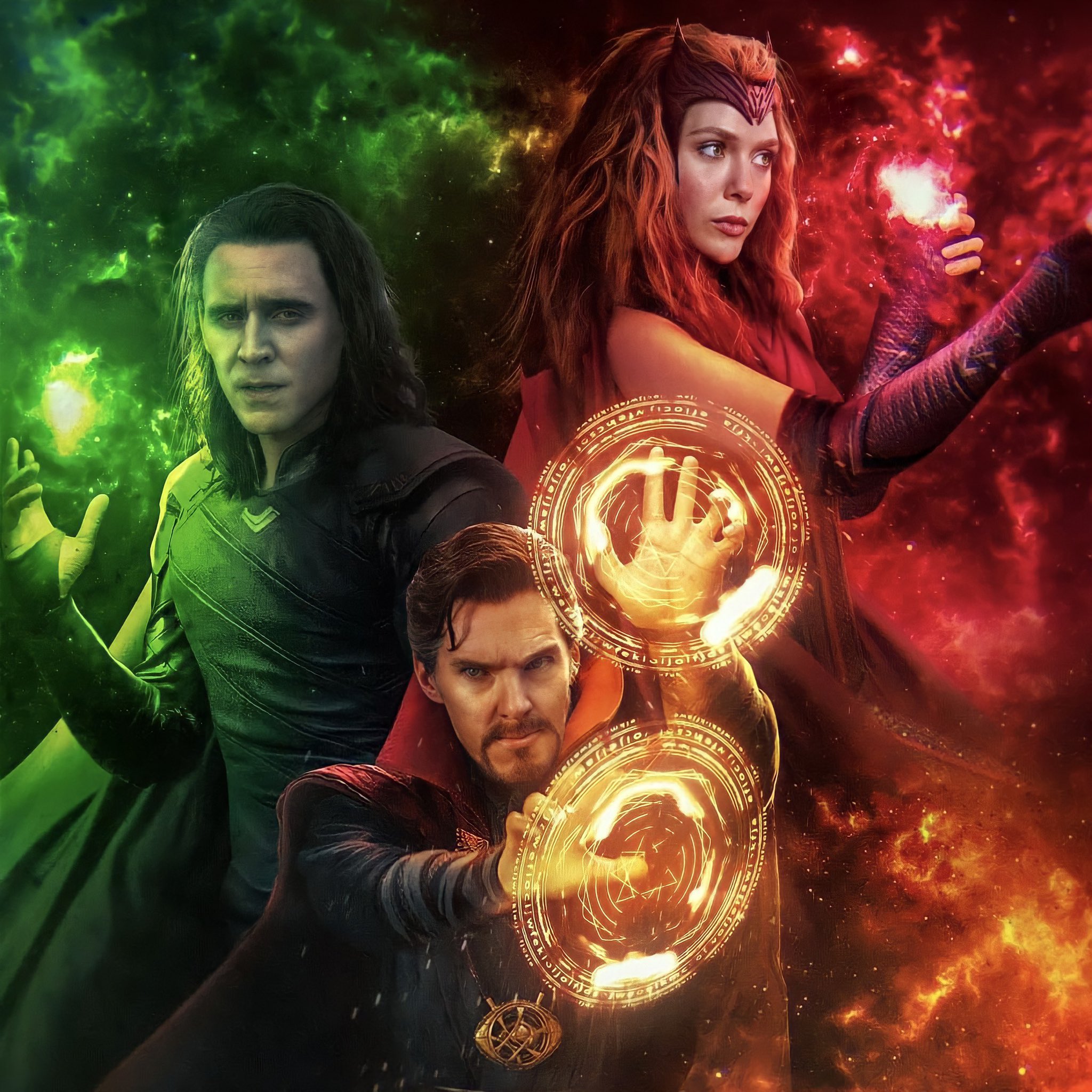 Heroic Hollywood we see Loki join Doctor Strange and Wanda in the multiverse of madness >>>
