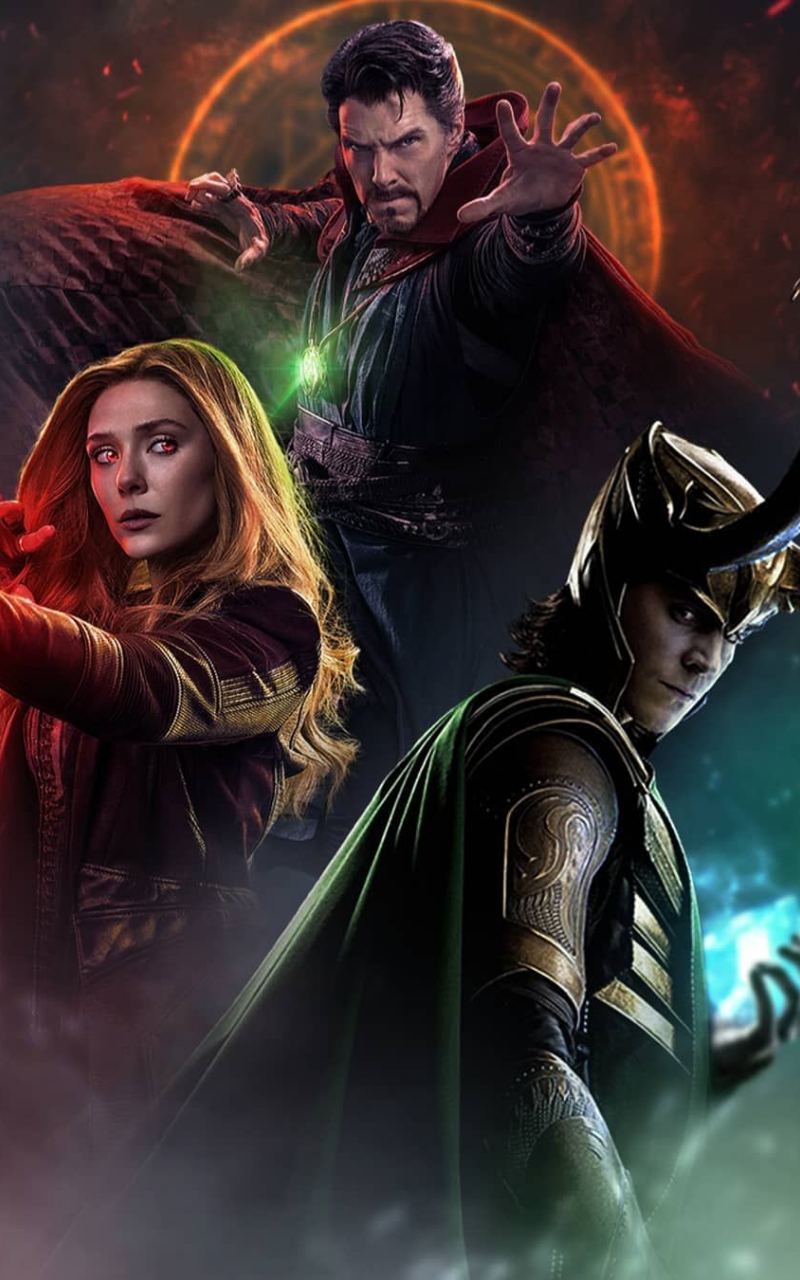 Free download So WandaVision and apparently also Loki will lead to Dr [1080x1350] for your Desktop, Mobile & Tablet. Explore Loki Doctor Strange Scarlet Witch Wallpaper. Doctor Strange Wallpaper