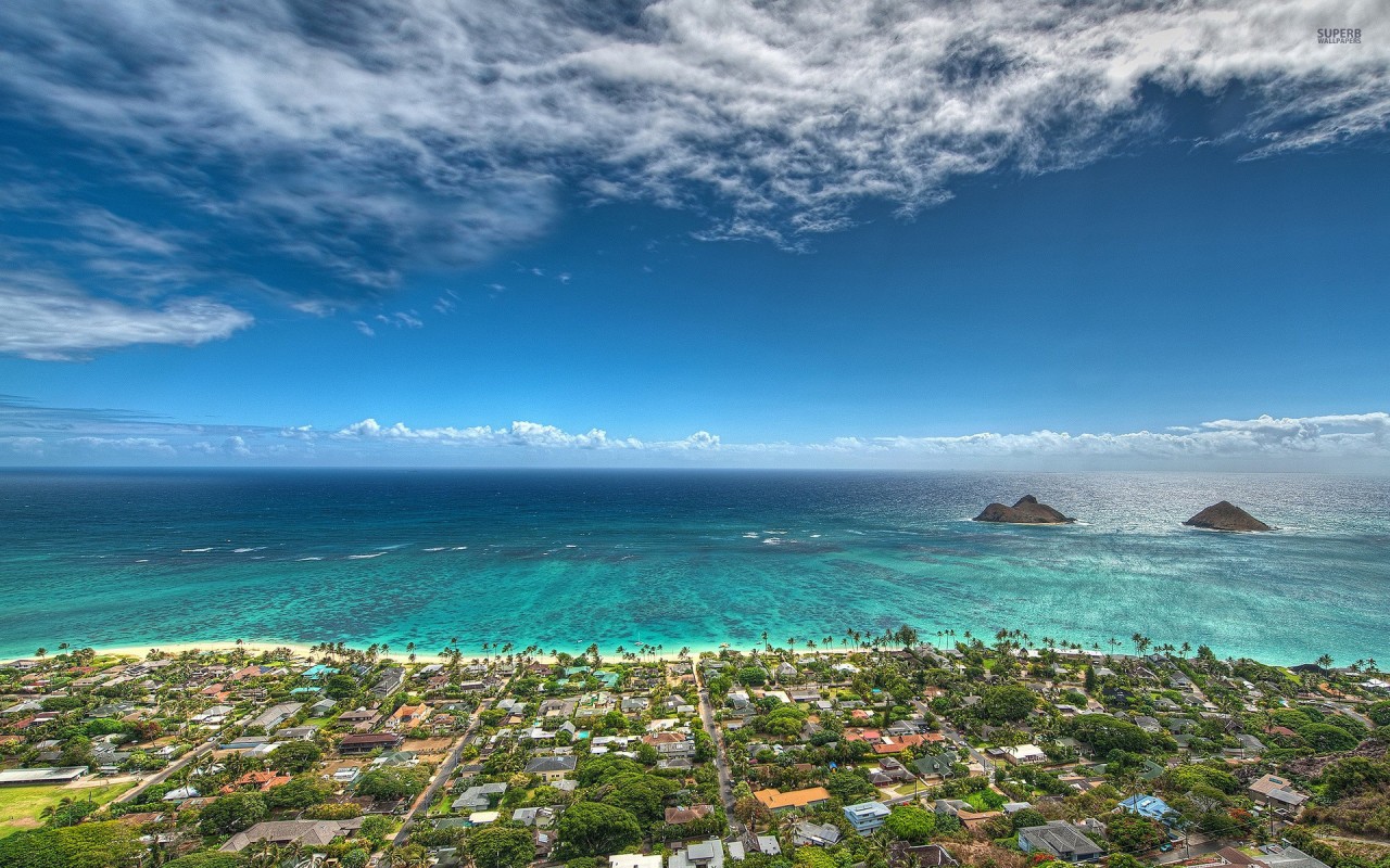 Beautiful Lanikai Beach Hawaii wallpaper. Beautiful Lanikai Beach Hawaii