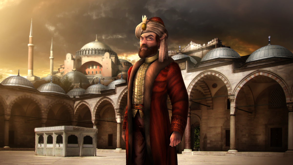 The Turks (Mehmed II). Civilization V Customisation