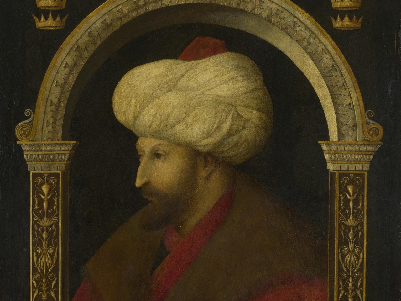Gentile Bellini. The Sultan Mehmet II. NG3099. National Gallery, London