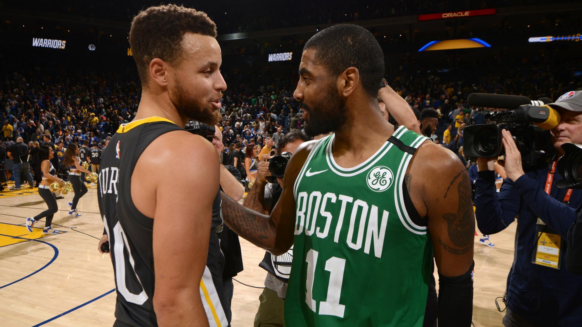 Stephen Curry on Kyrie Irving: We bring 'best out of each other'