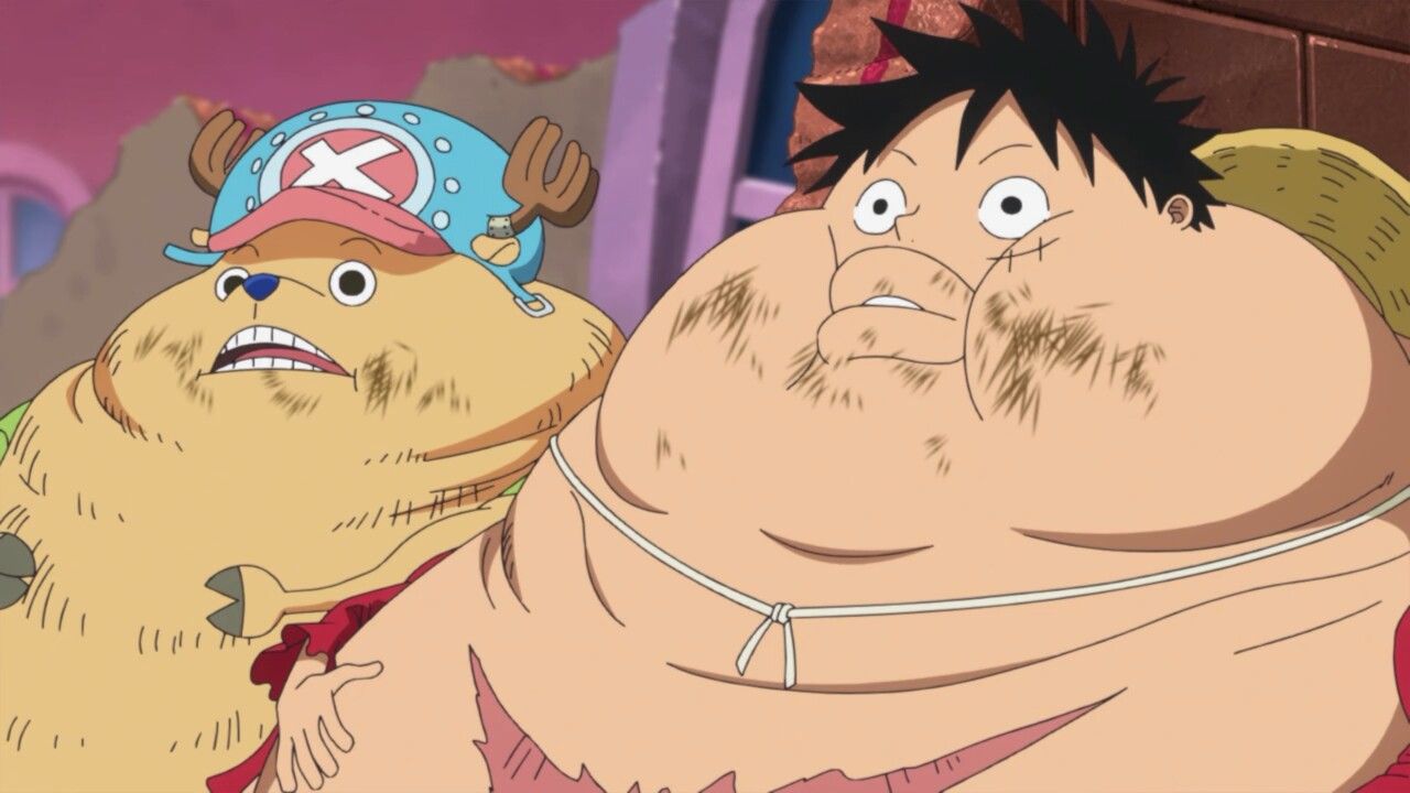 Luffy & Chopper Piece Anime Episode 786. Whole Cake Island Arc. One piece episodes, Dragon ball wallpaper iphone, One piece anime episodes