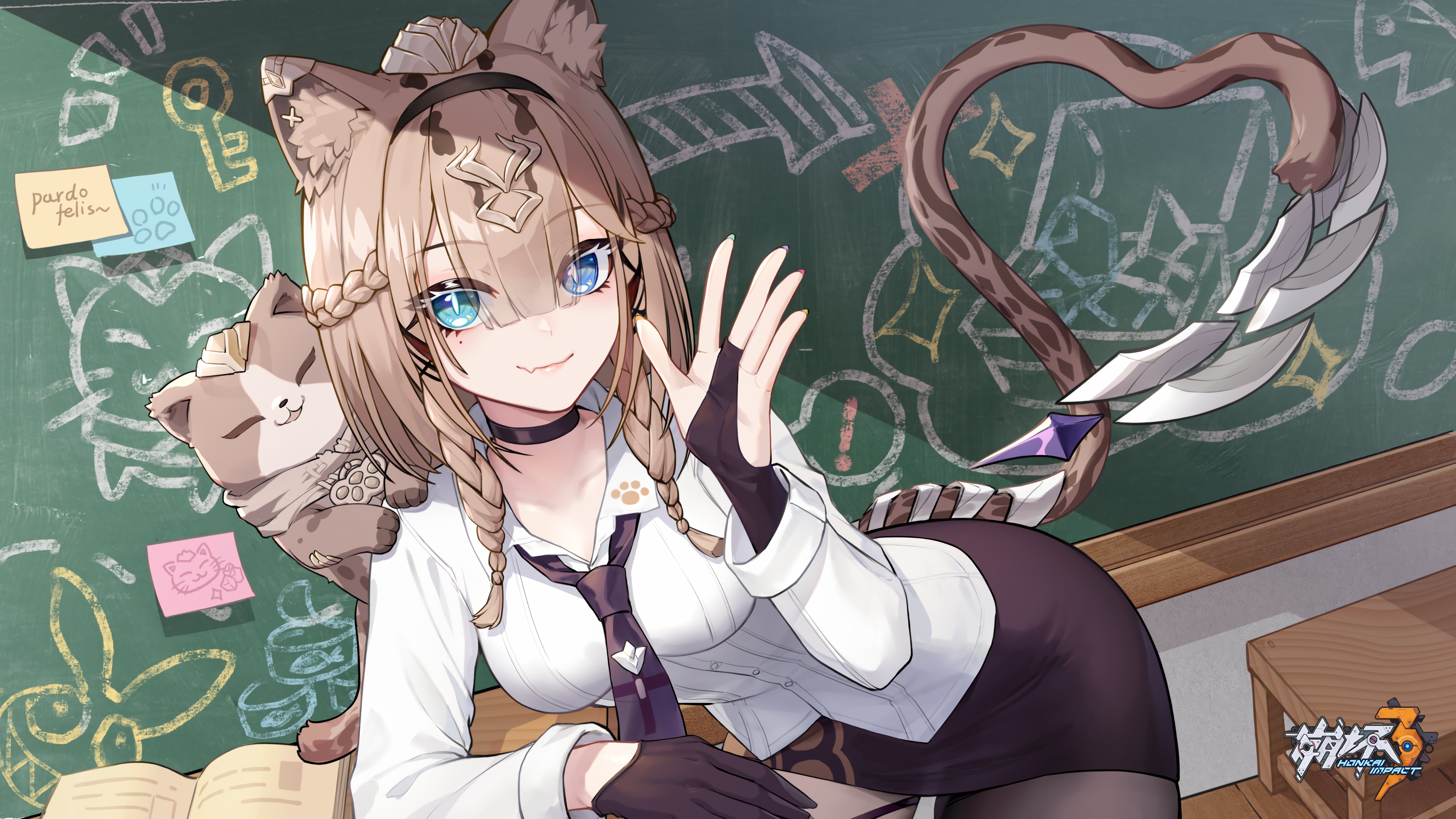 Wyverein' Classroom Official Wallpaper Upscaled