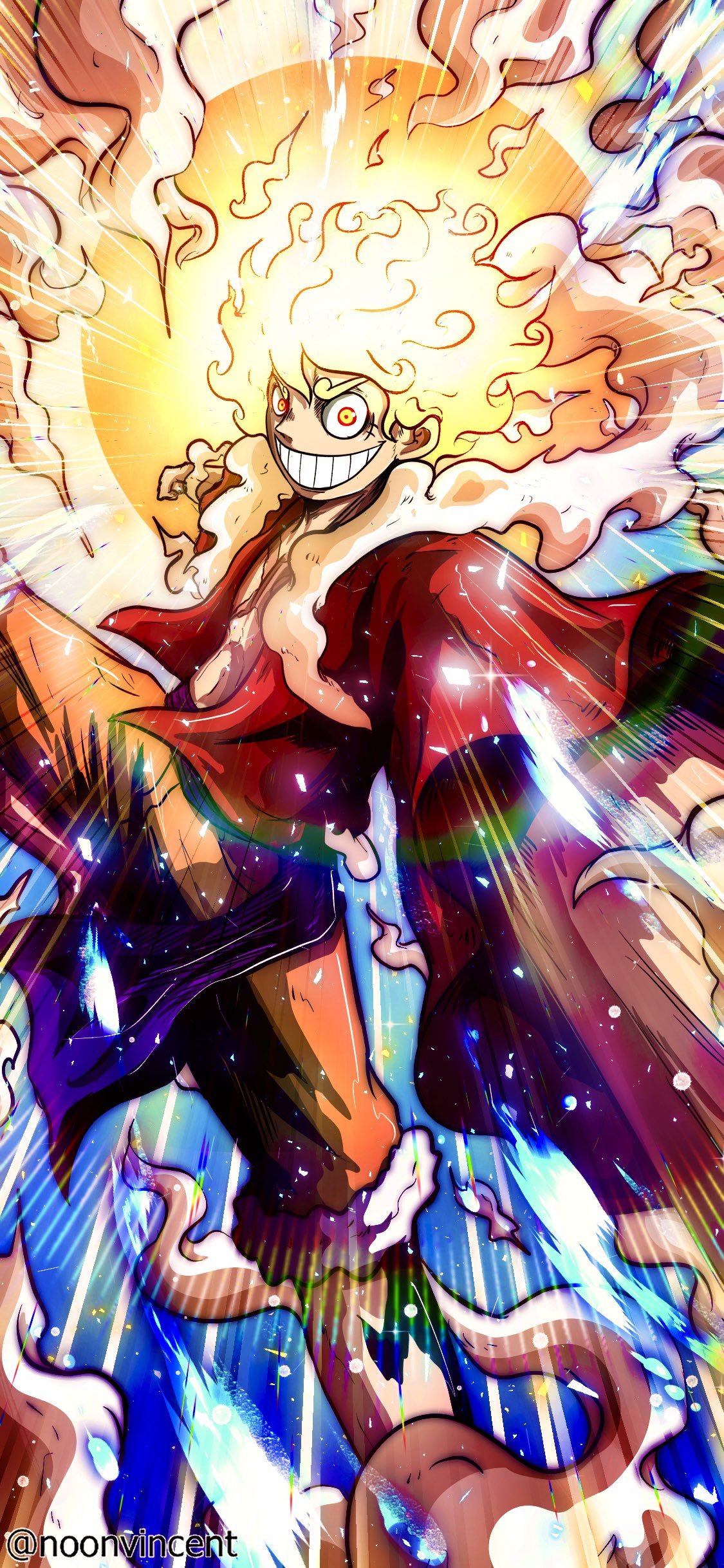 Luffy Gear 5 fan art that is really worth checking out