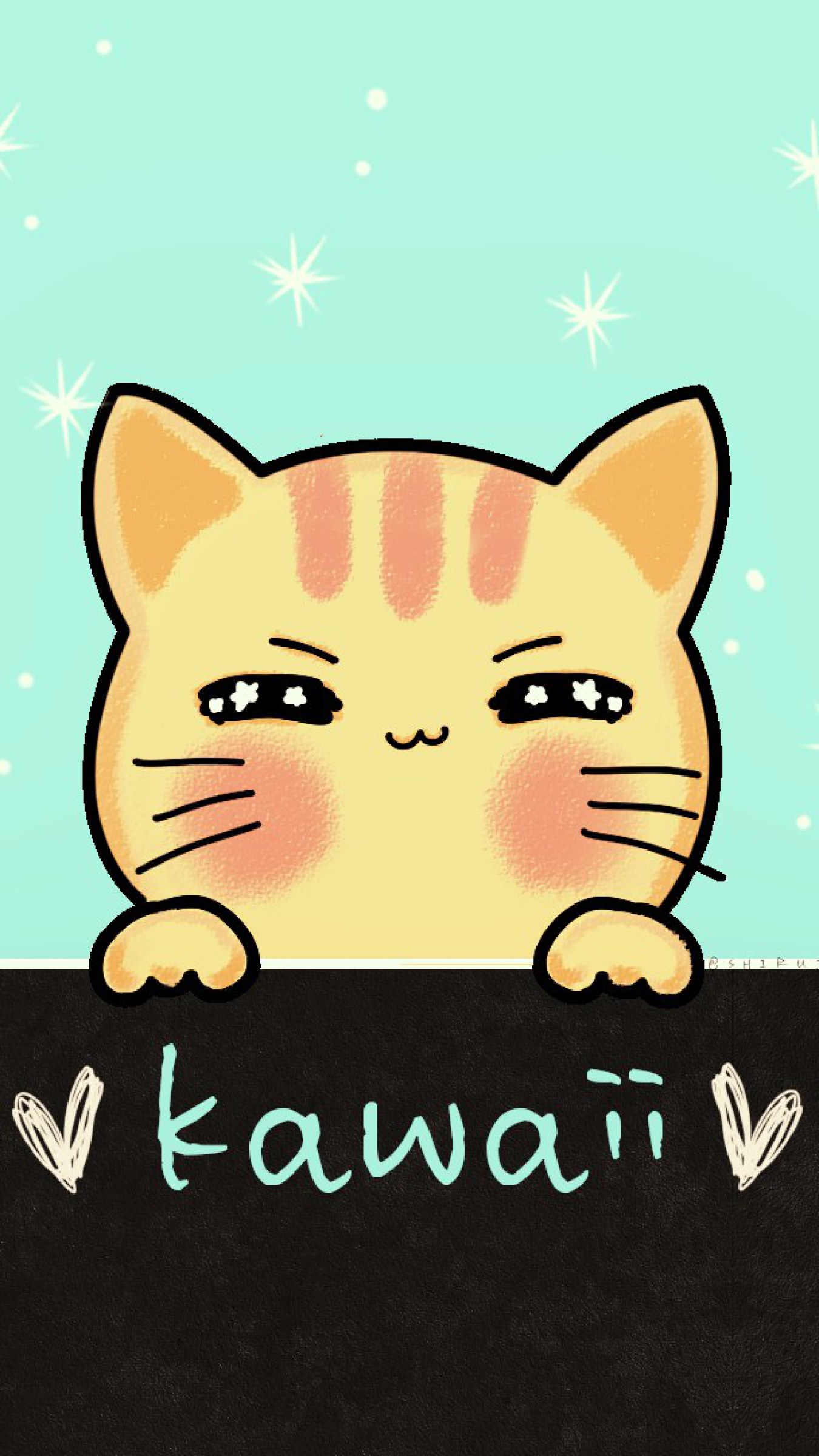 Cute Kawaii Cats Wallpapers - Wallpaper Cave