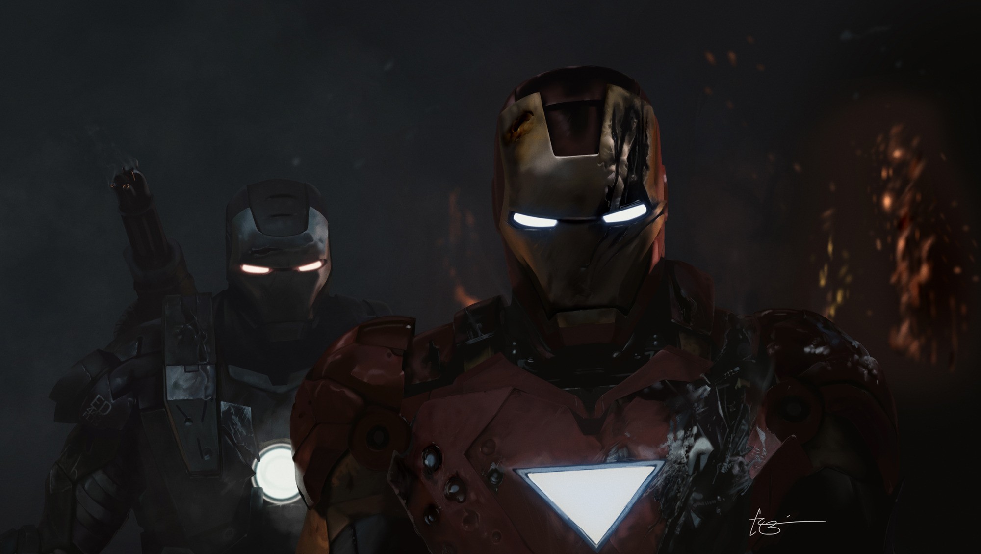 Iron Man Eyes Wallpapers Wallpaper Cave