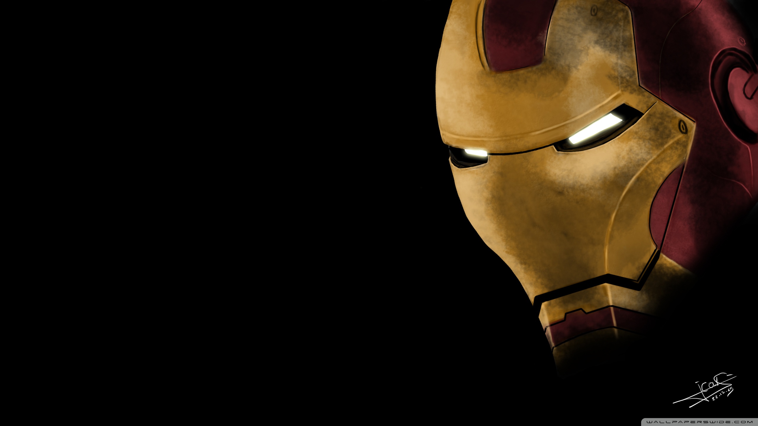 Iron Man Eyes Wallpapers Wallpaper Cave