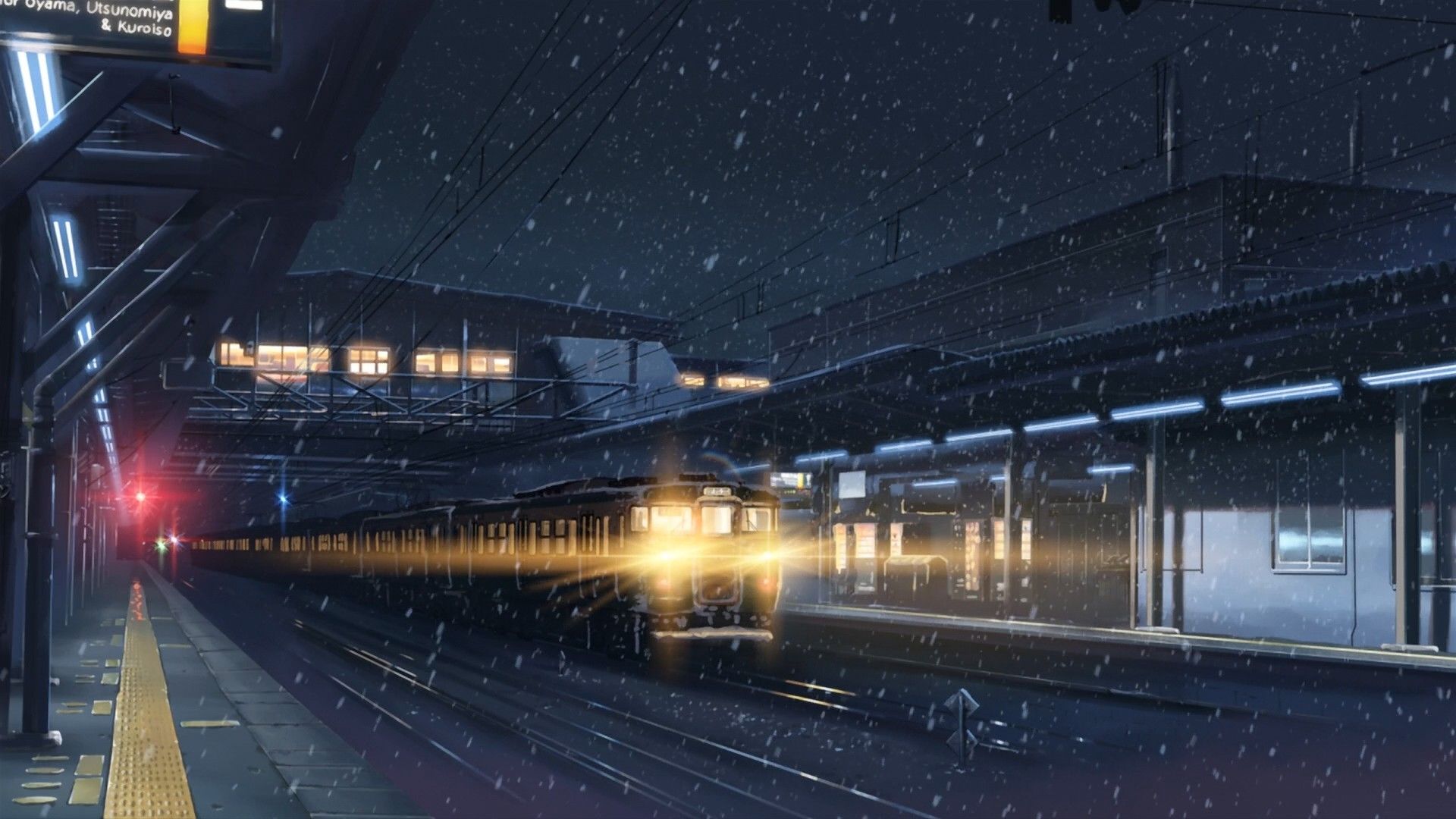 Anime Train Wallpaper Free Anime Train Background