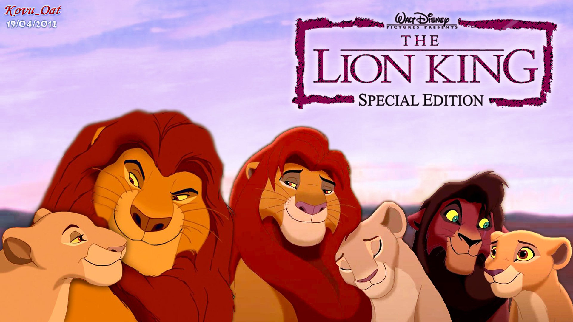 All Lion of on Pride Land together HD Lion King 2:Simba's Pride Wallpaper