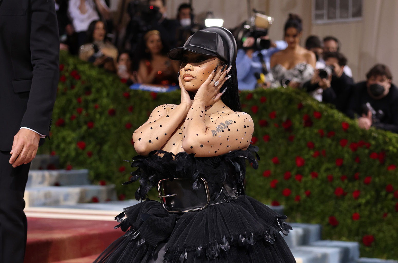 Nicki Minaj at 2022 Met Gala: See Her Burberry Baseball Hat