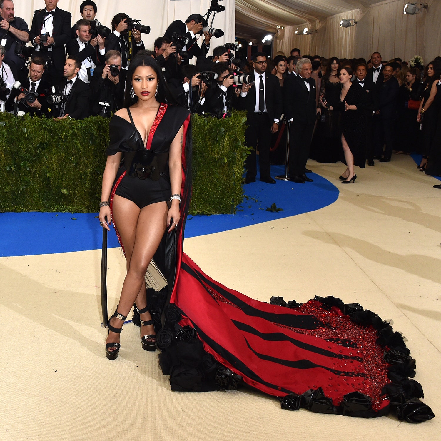 How Nicki Minaj Got Ready for Met Gala 2017