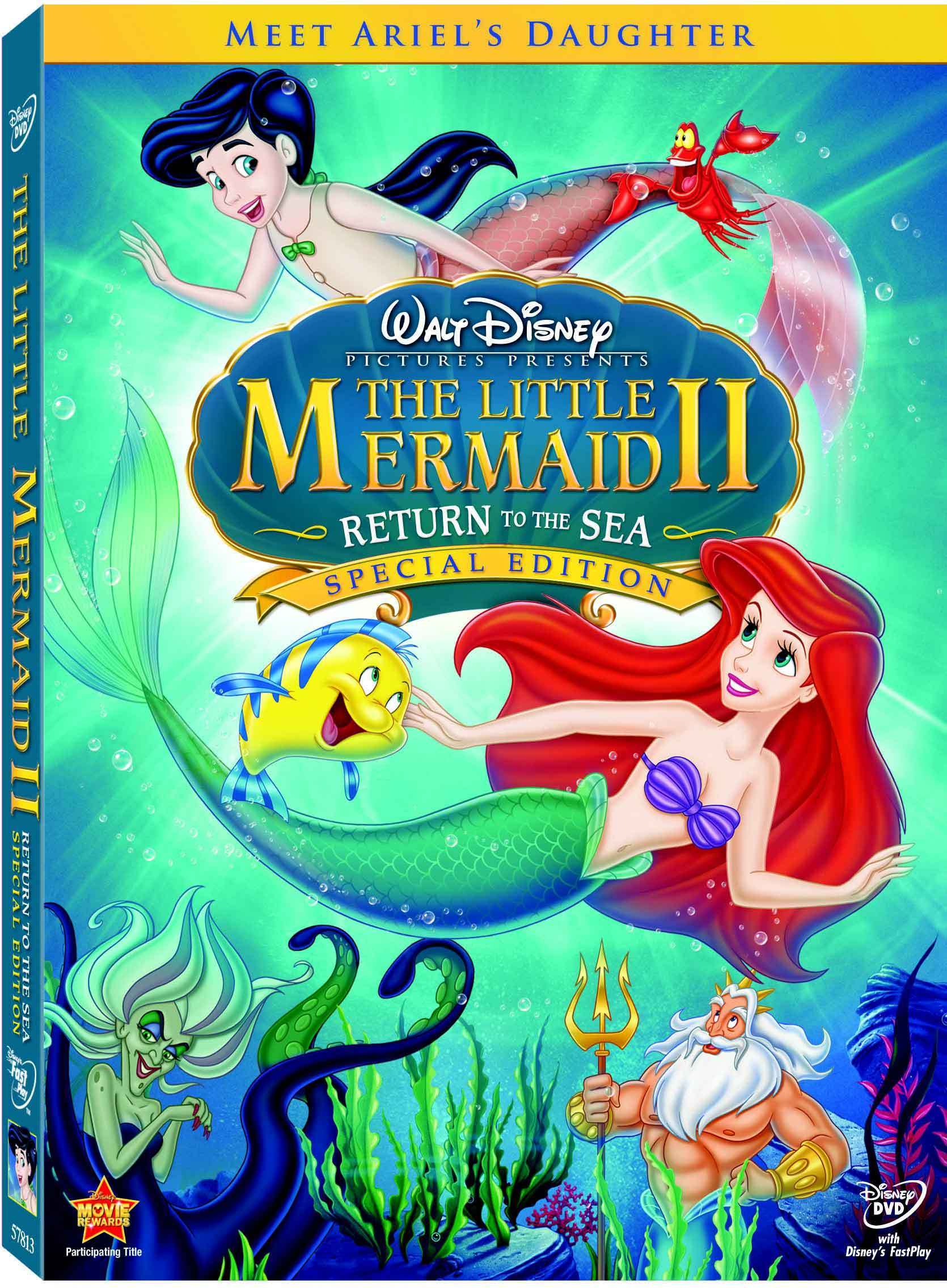 Free download The Little Mermaid II Return to the Sea DVD Cover Walt Disney [1670x2271] for your Desktop, Mobile & Tablet. Explore The Little Mermaid 2 Wallpaper