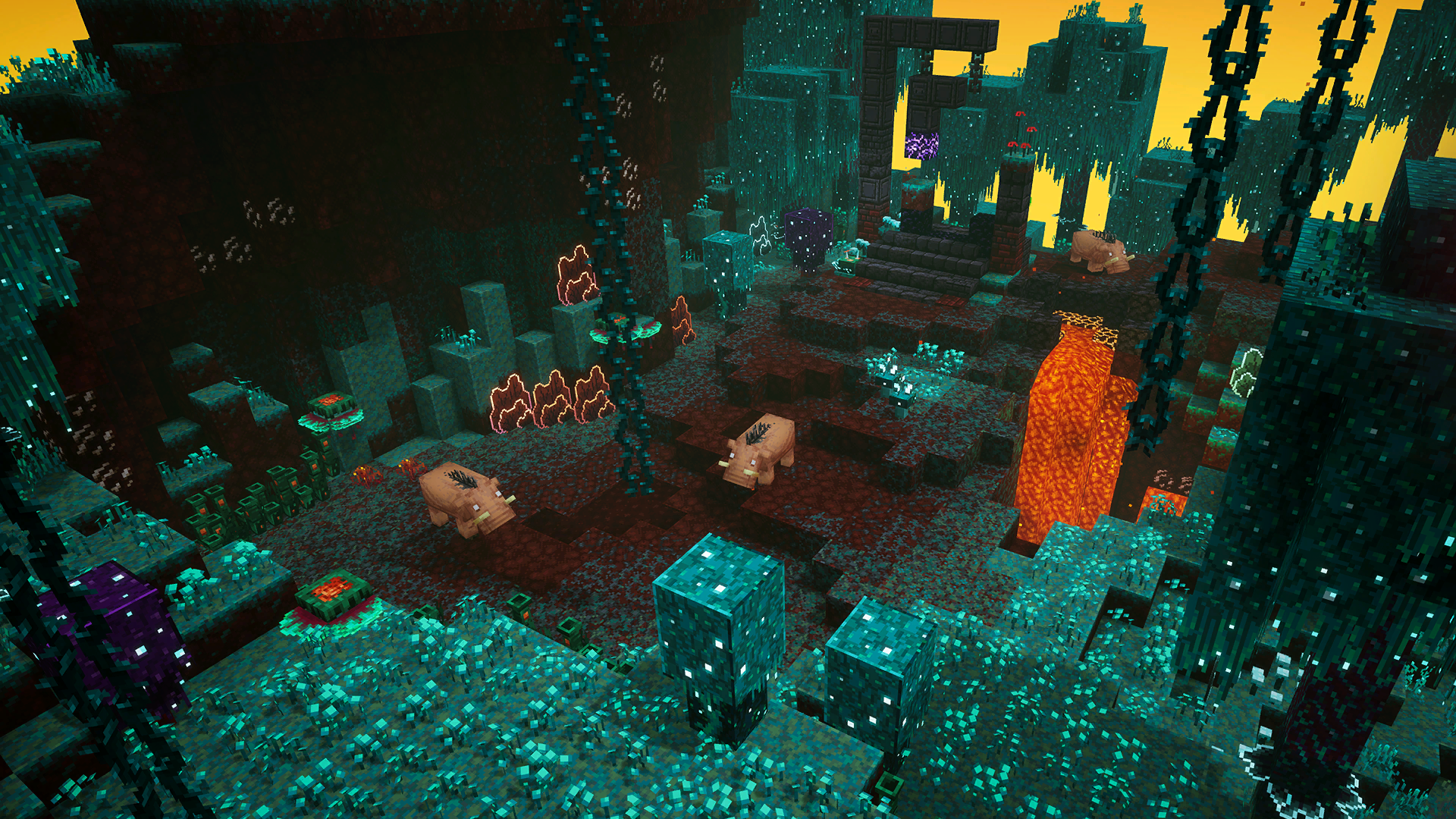 Minecraft Dungeons:Warped Forest