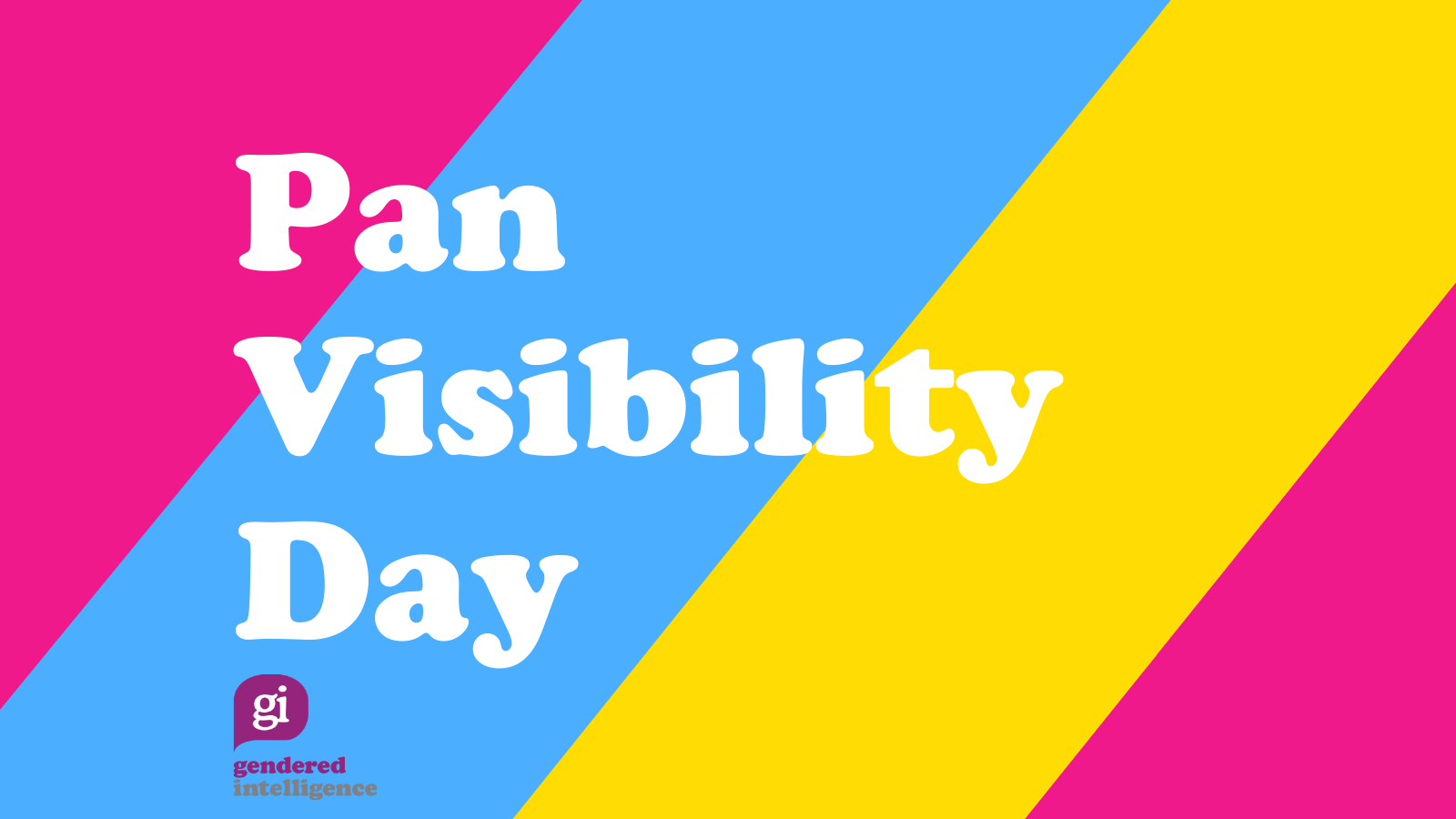 Pansexual and Panromantic Awareness & Visibility Day 2020