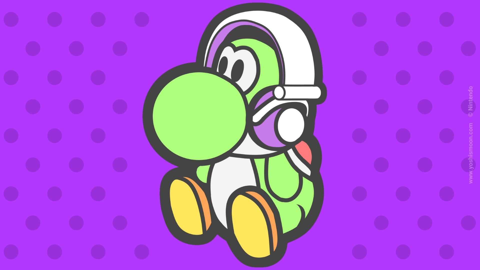 Paper Yoshi Wallpapers Wallpaper Cave