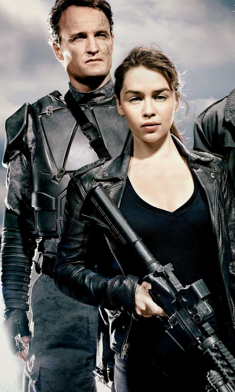 Terminator Genisys Characters Nexus 4 wallpaper
